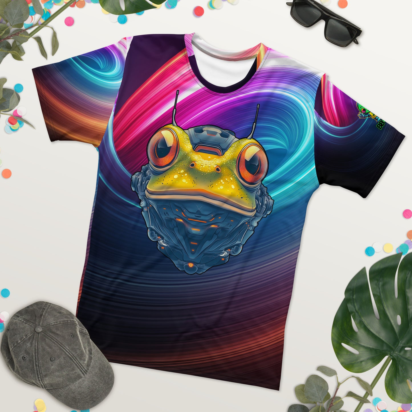 Techno Toad - Men's All-Over Print t-shirt