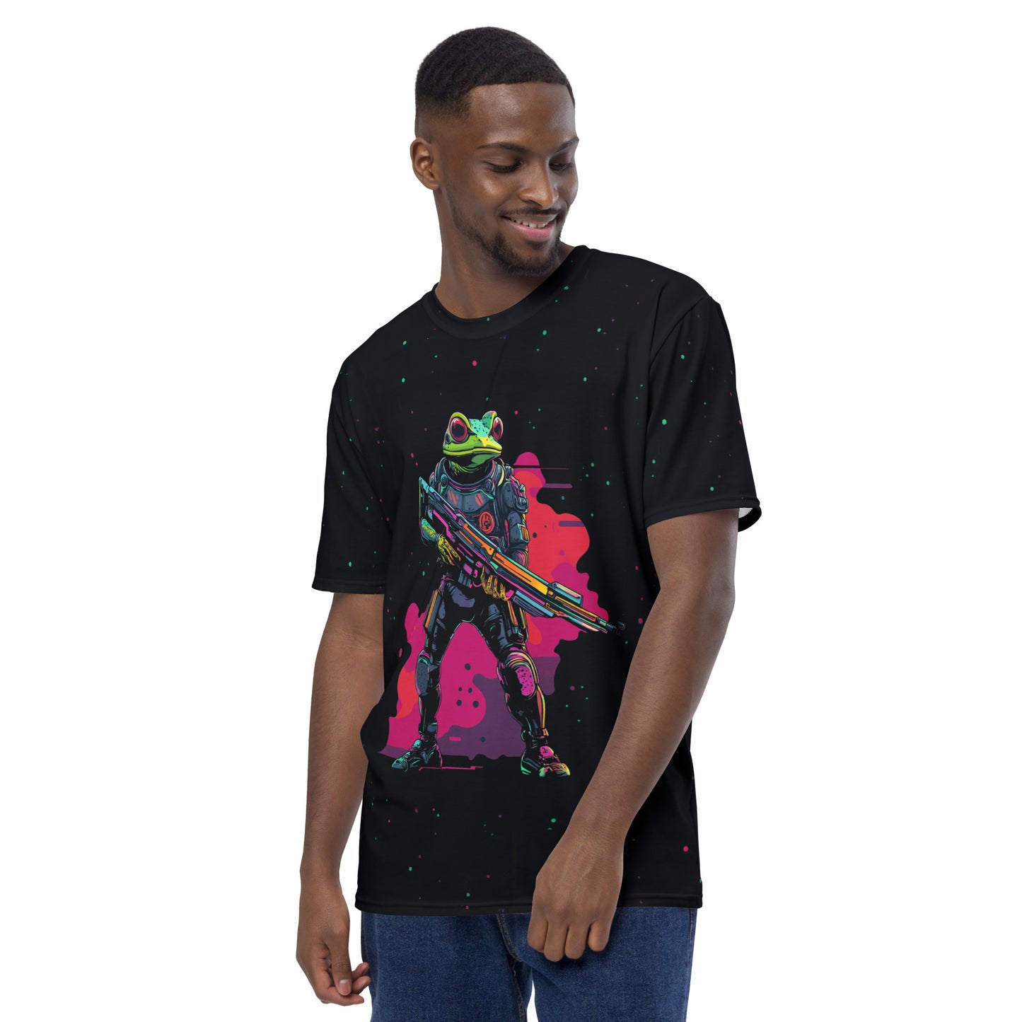 Galactic Ribbit - All-Over Print T-Shirt