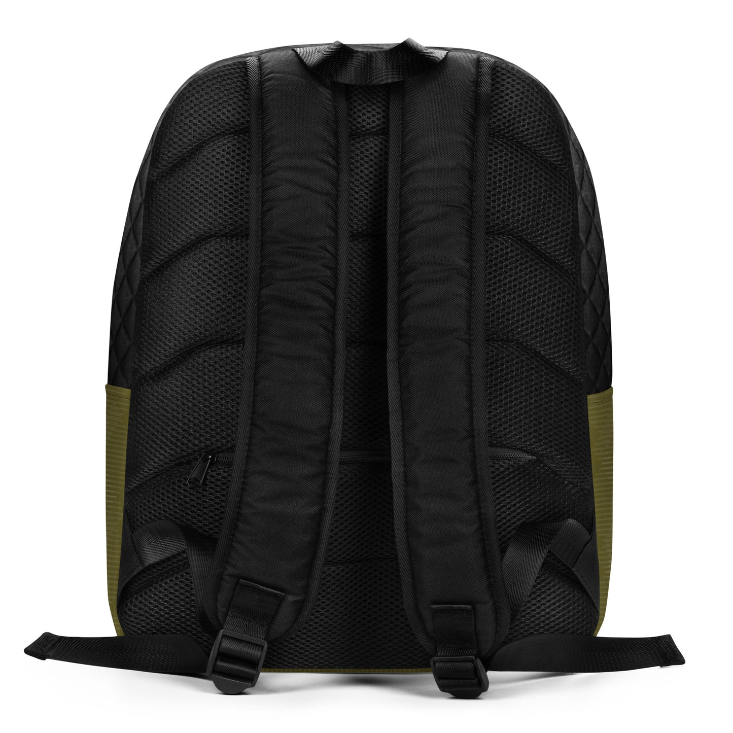 Elemental Harmony: Fiery Phoenix and Calm Lotus - Minimalist Backpack