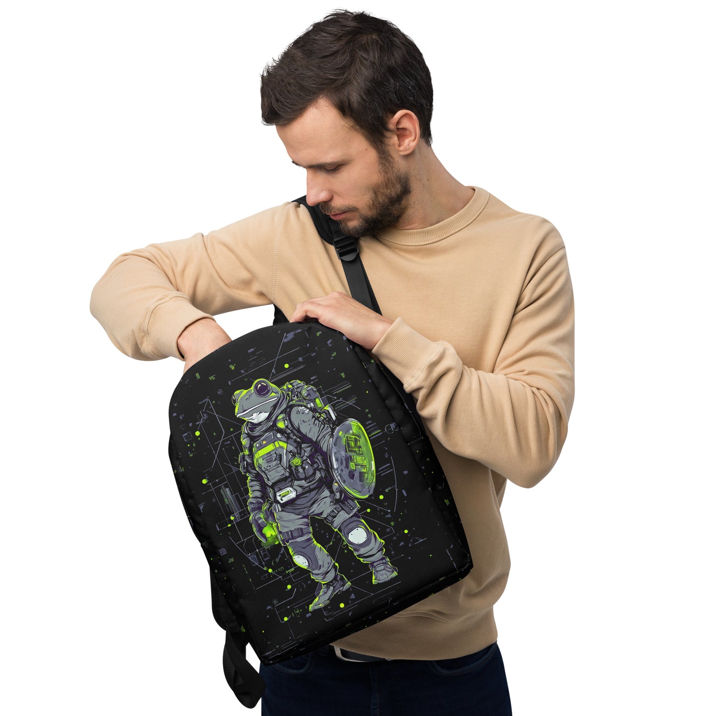 Quantum Croaker - Minimalist Backpack