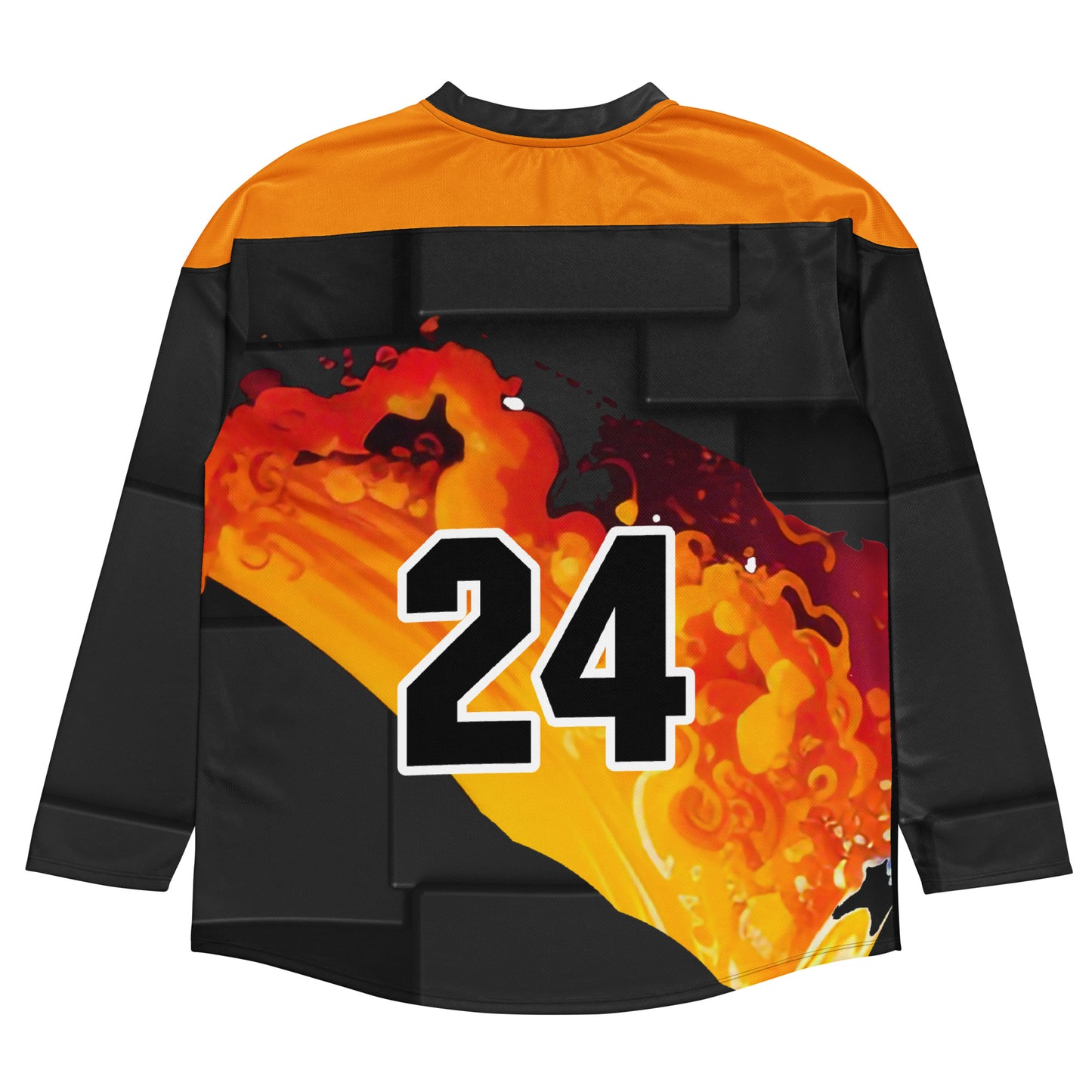 Eternal Harmony: Dual Dragon Hockey Jersey