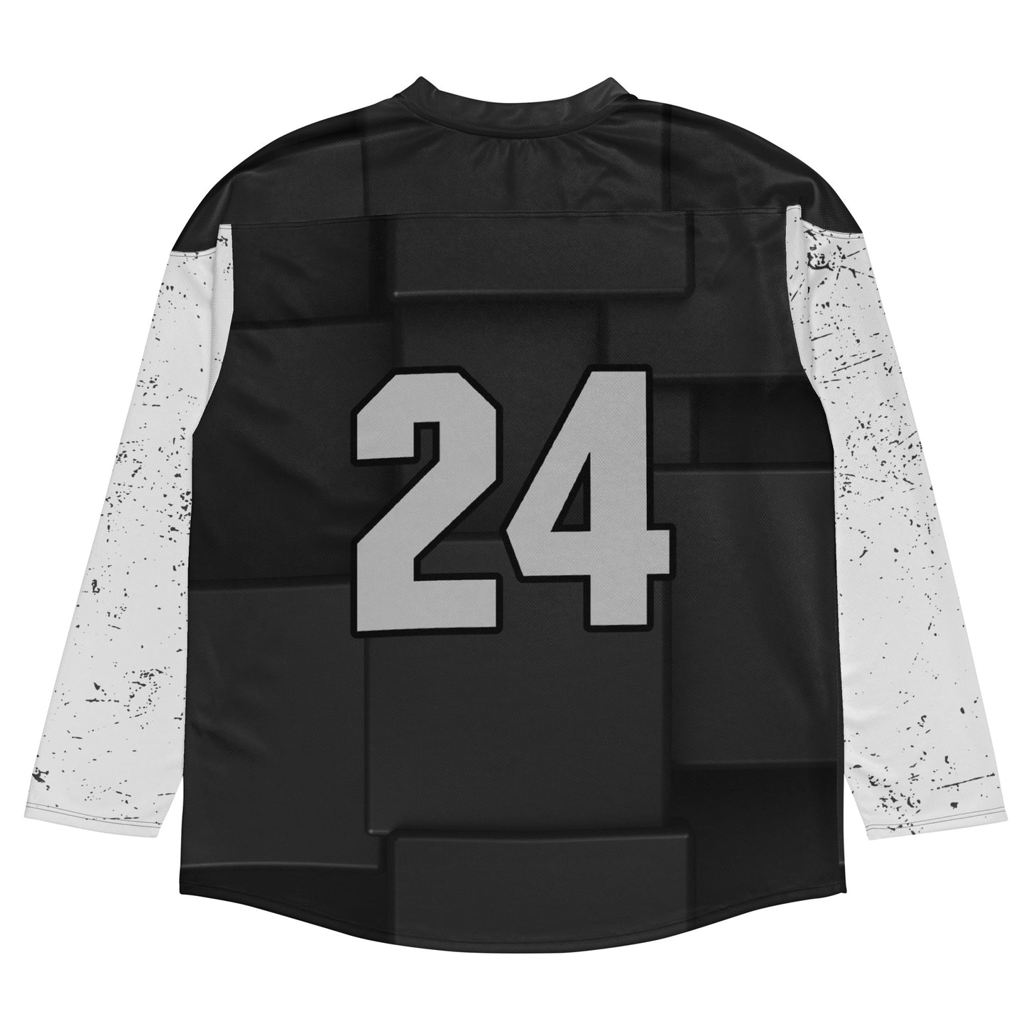 Alpha Wolf - Recycled hockey fan jersey