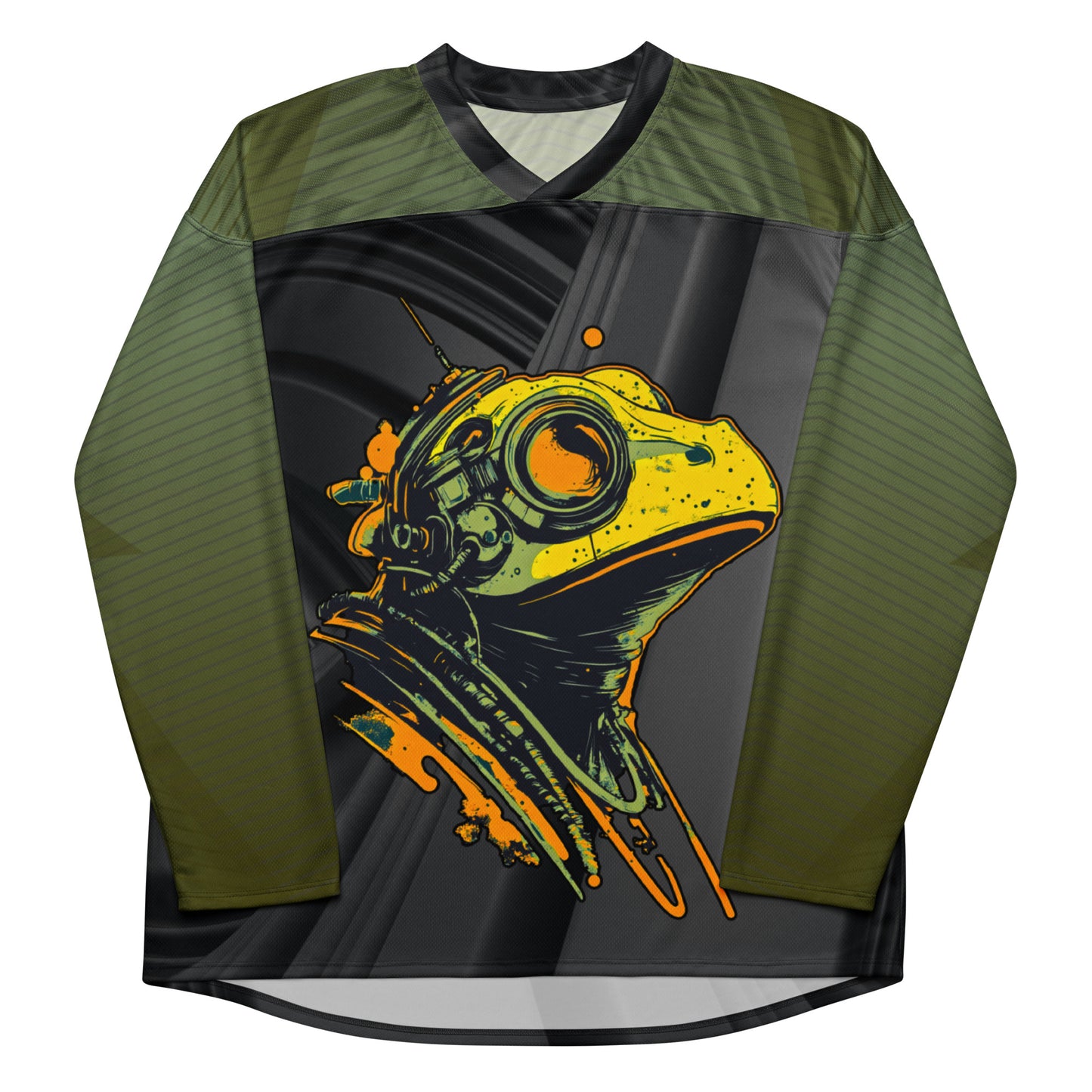 Nebula Croaker - Recycled hockey fan jersey