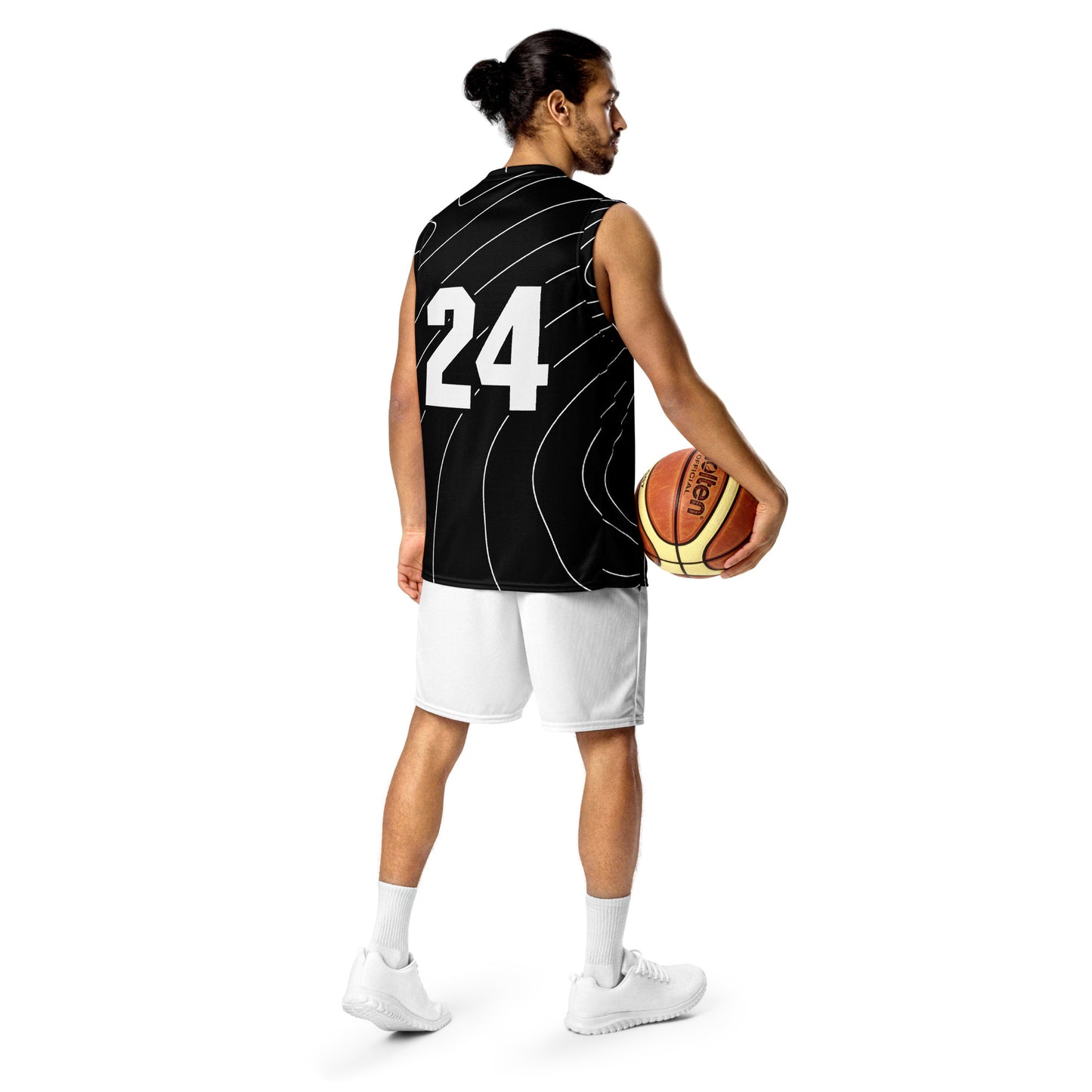 Hoops Hominid - Recycled unisex basketball jersey