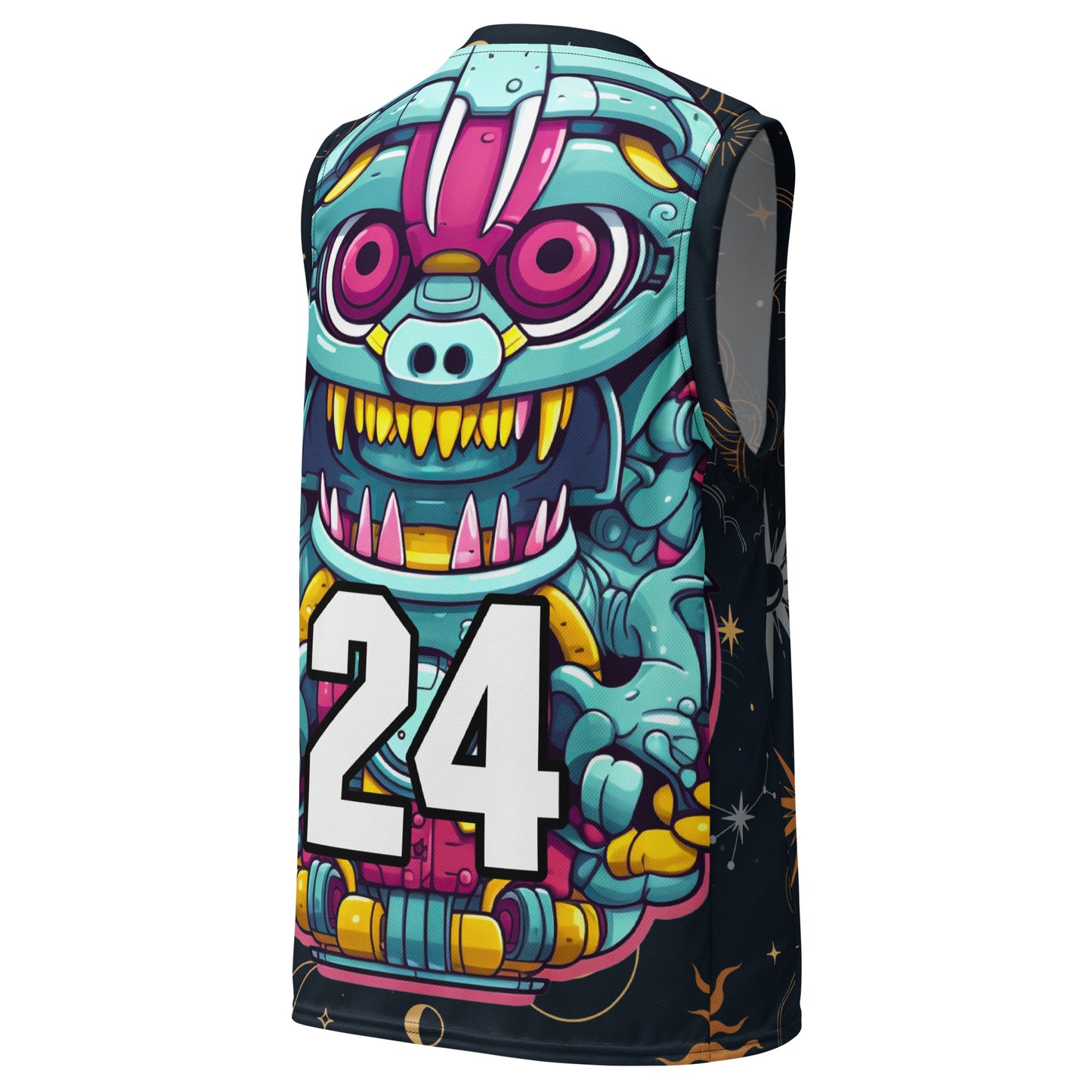 Gear Critter - Recycled unisex basketball jersey - Starry Odyssey Colorway