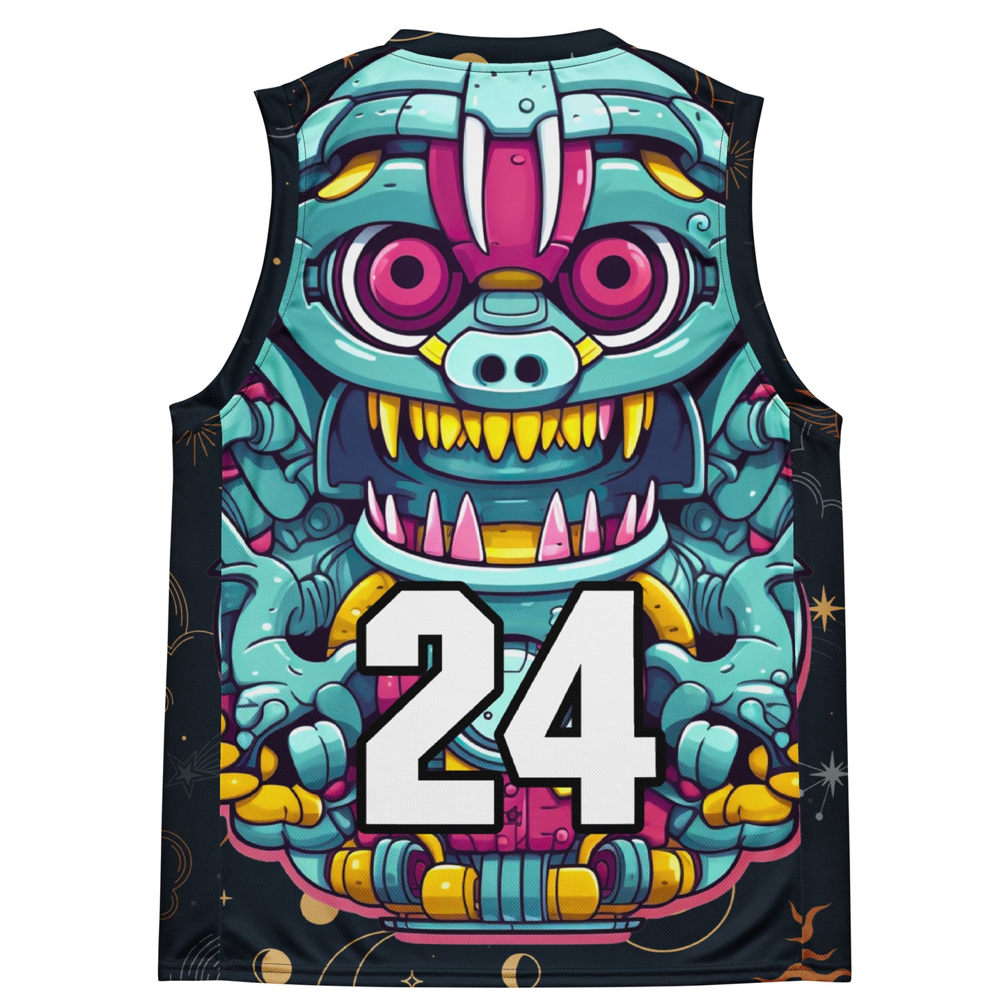 Gear Critter - Recycled unisex basketball jersey - Starry Odyssey Colorway