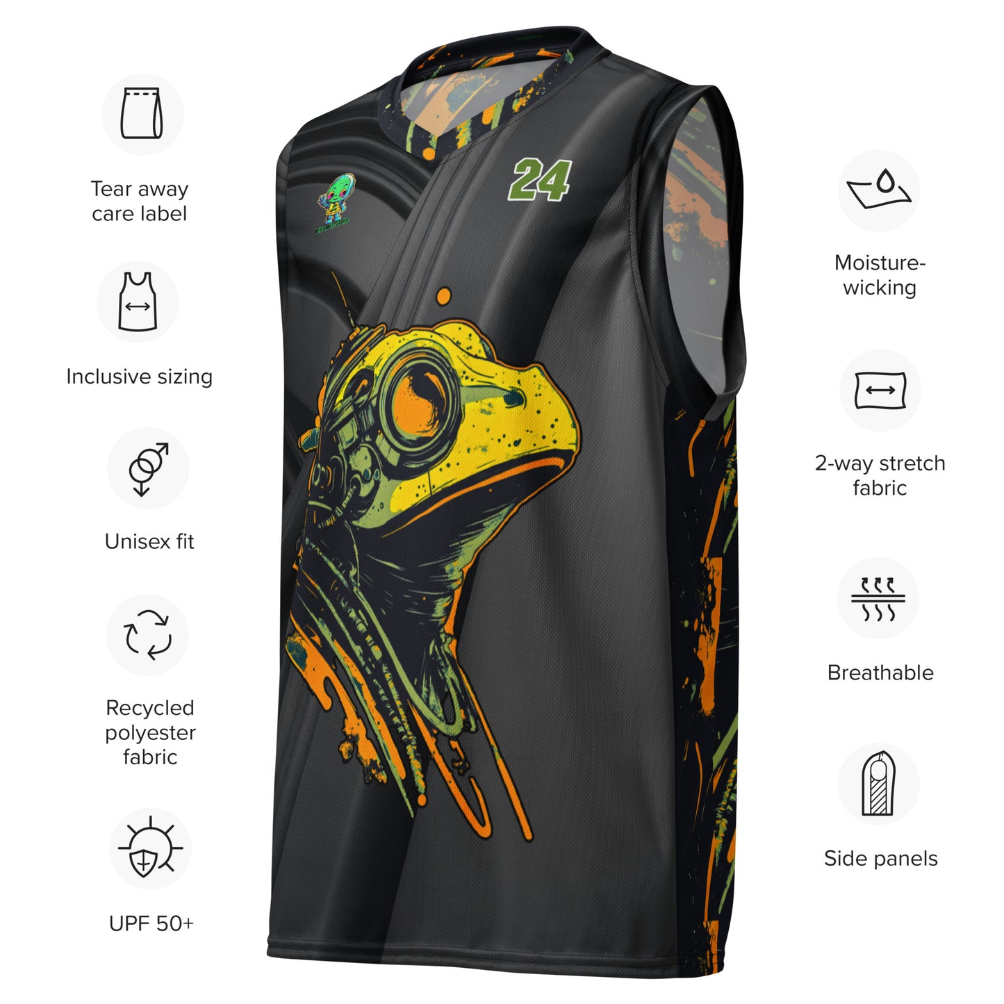 Nebula Croaker - Basketball Jersey