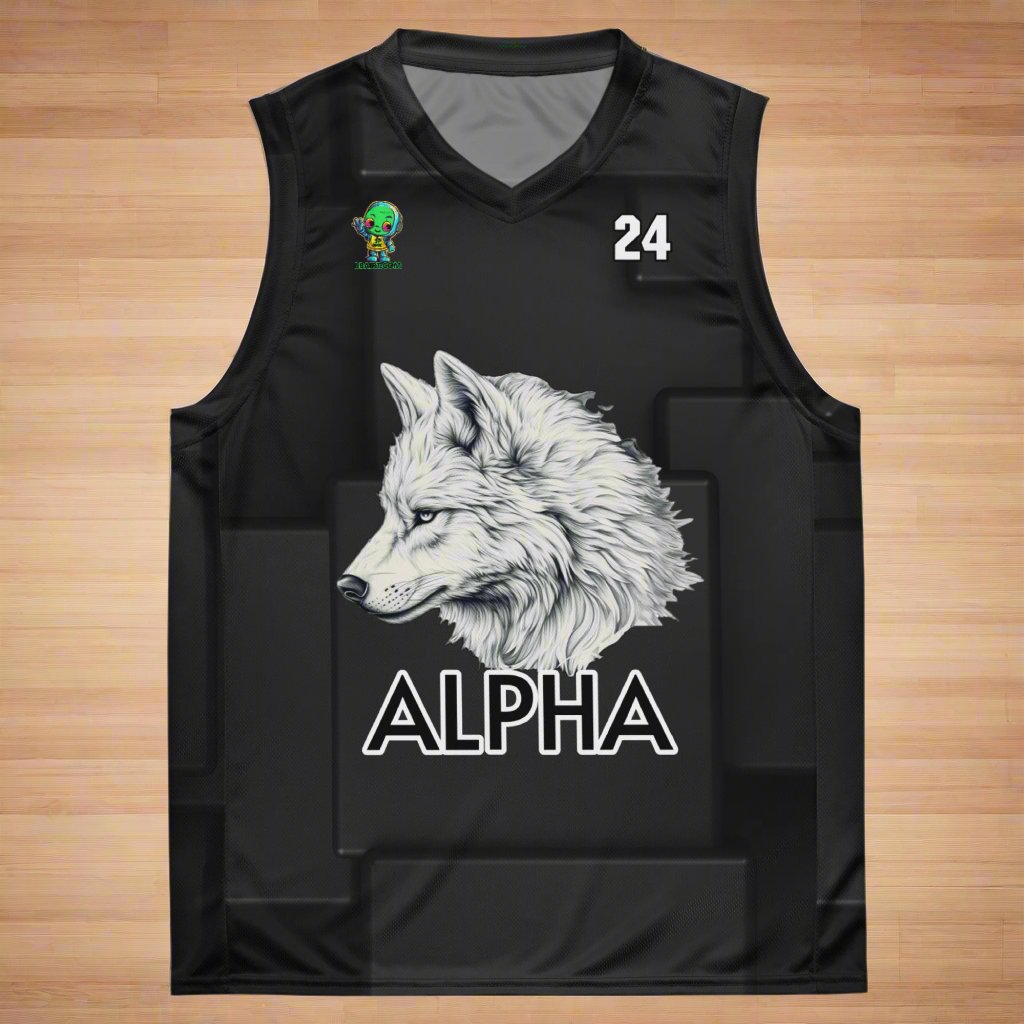 Alpha Wolf - Basketball jersey