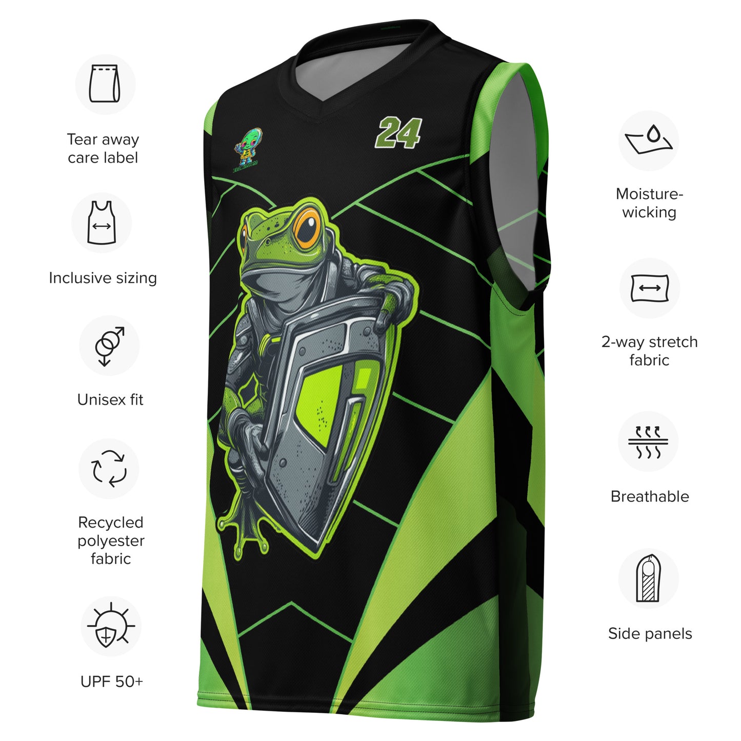 Bullfrog Battalion - Basketball Jersey