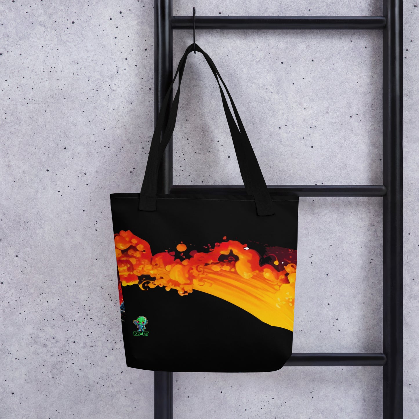 Eternal Harmony: Dual Dragon Tote Bag