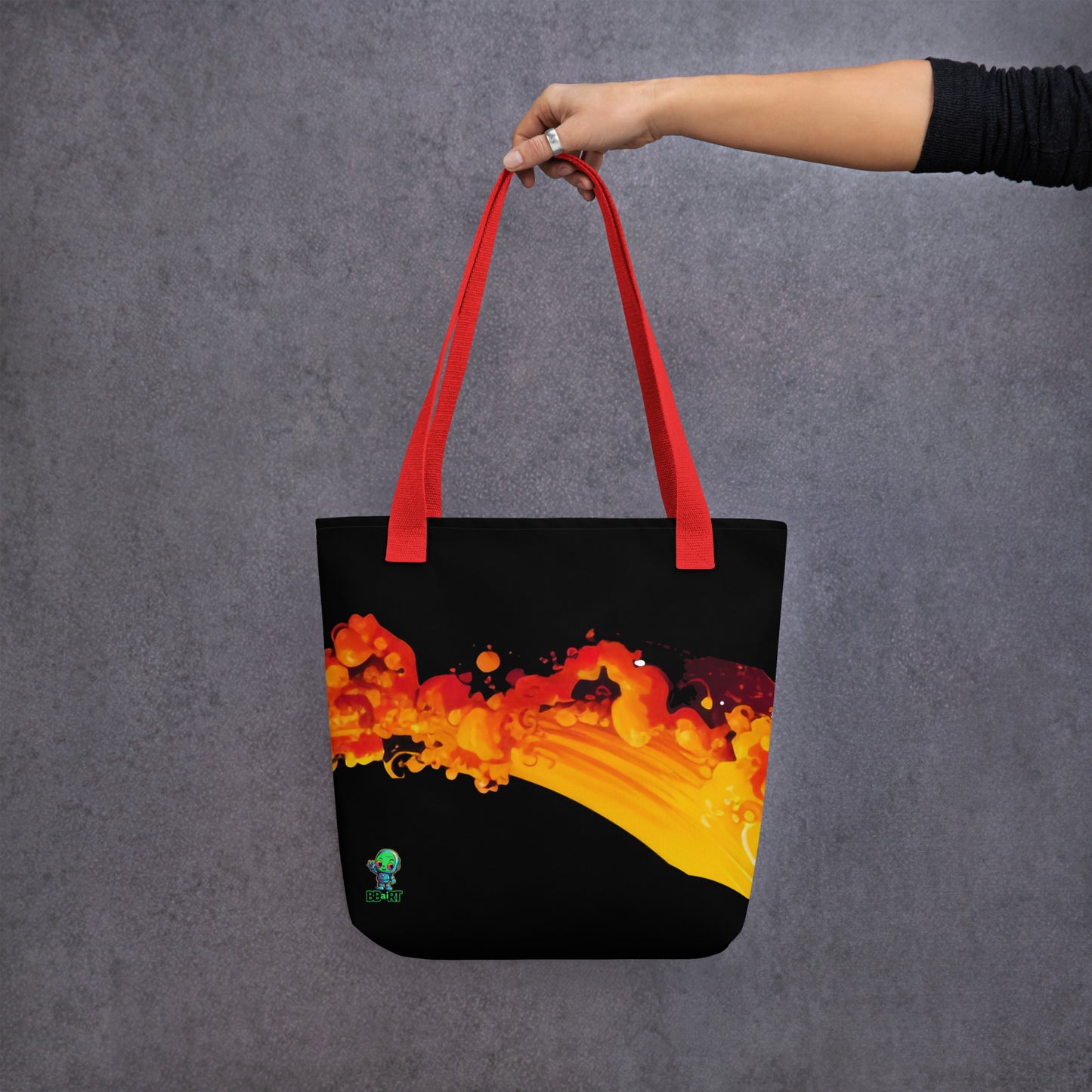 Eternal Harmony: Dual Dragon Tote Bag