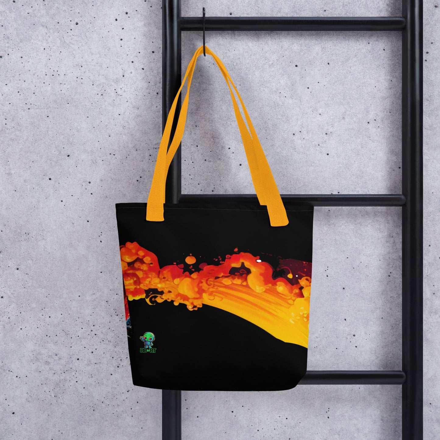 Eternal Harmony: Dual Dragon Tote Bag