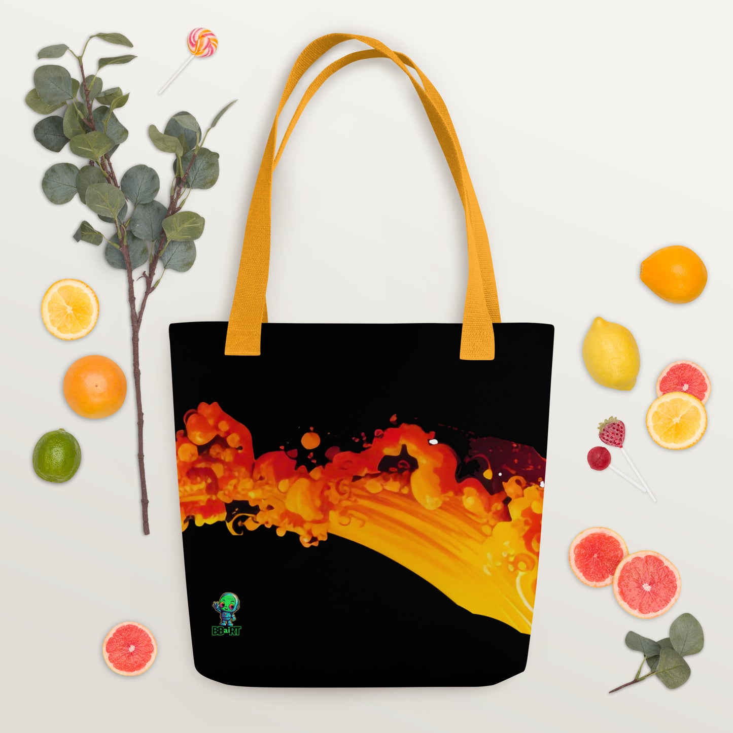 Eternal Harmony: Dual Dragon Tote Bag