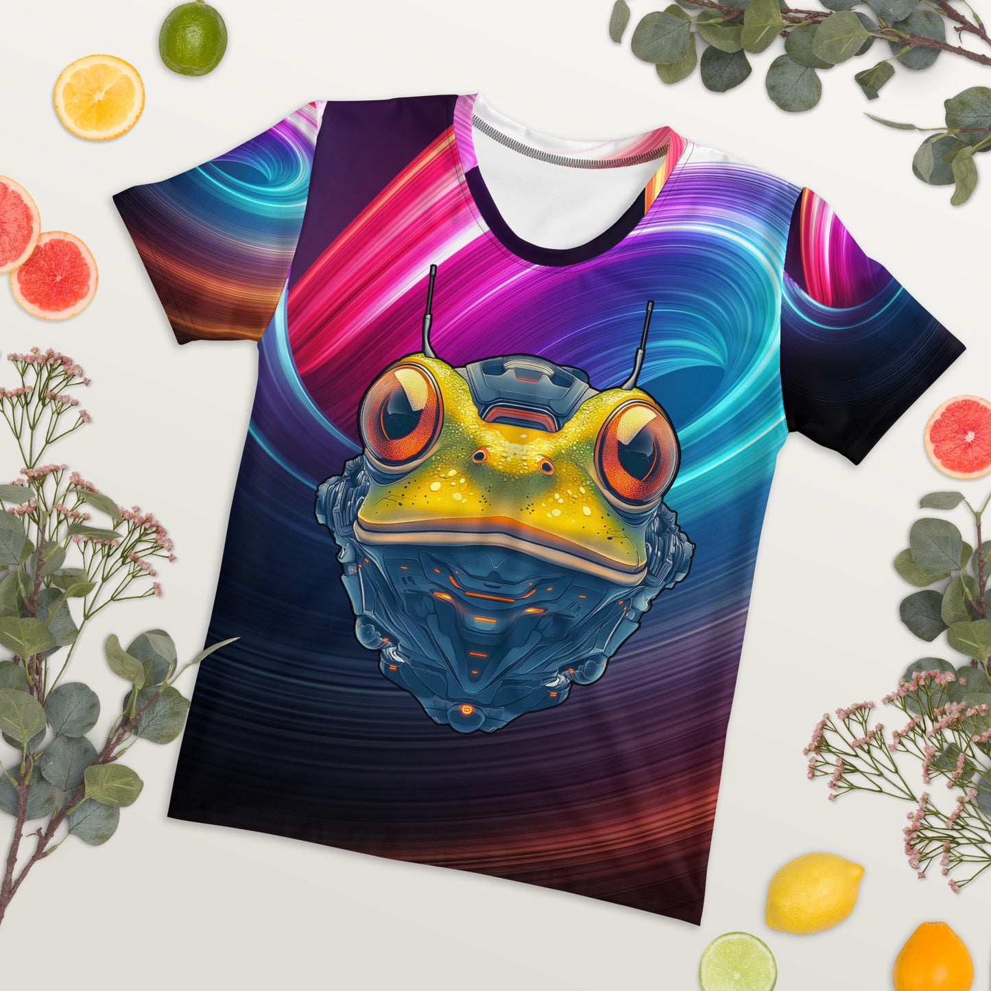 Techno Toad - Women's All-Over Print T-shirt