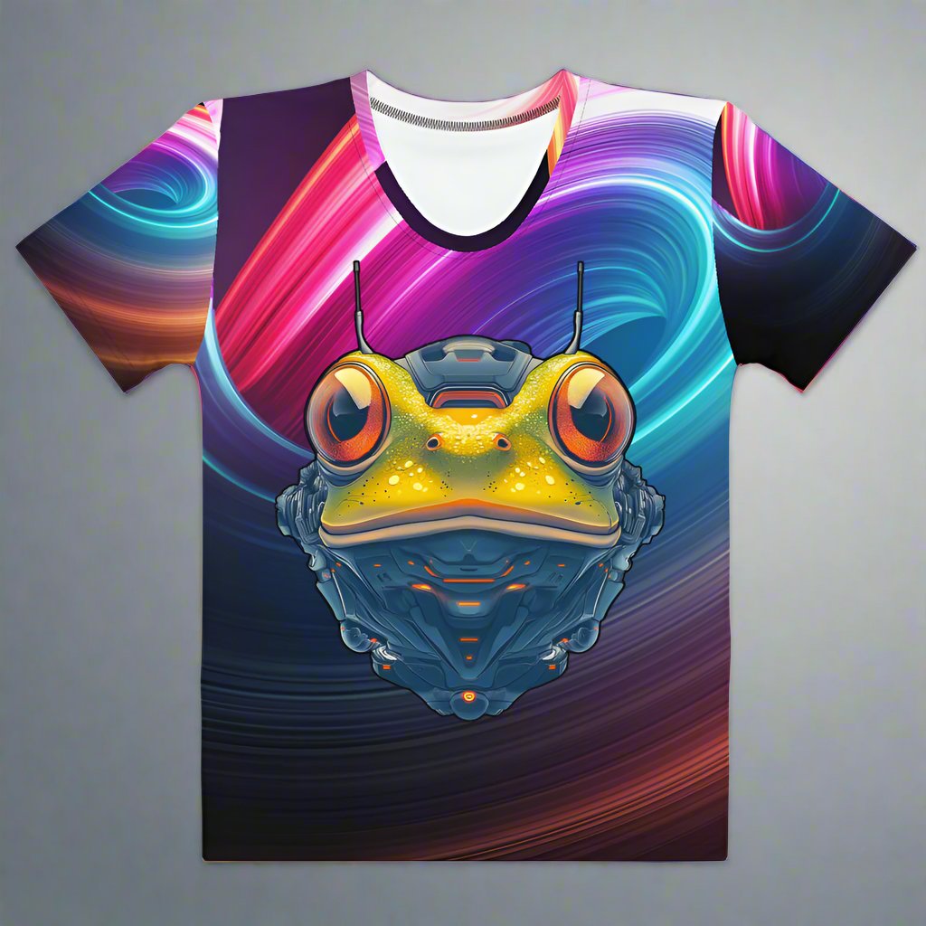 Techno Toad - Women's All-Over Print T-shirt