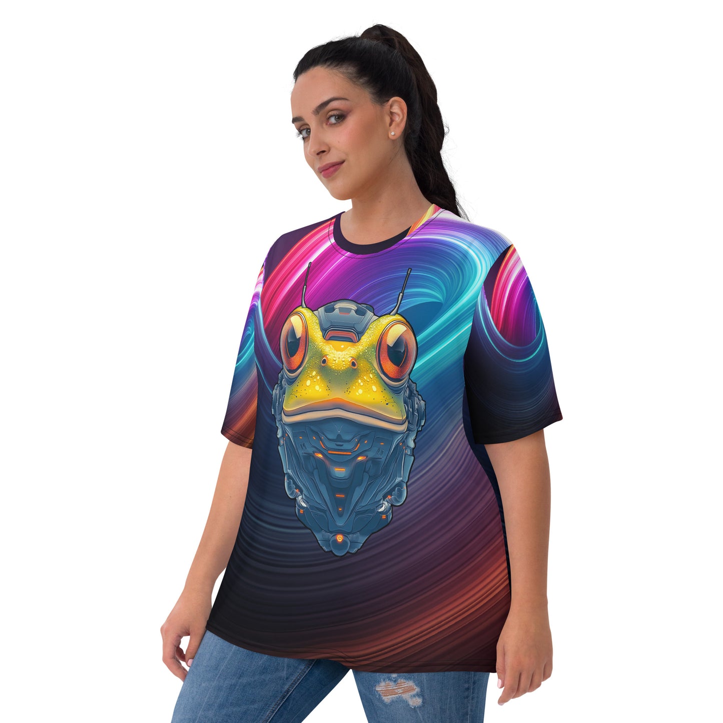 Techno Toad - Women's All-Over Print T-shirt