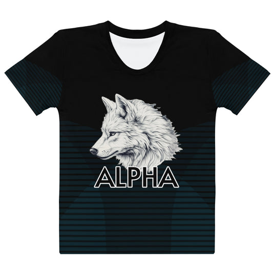 Alpha Wolf - Women's All-Over Print T-shirt