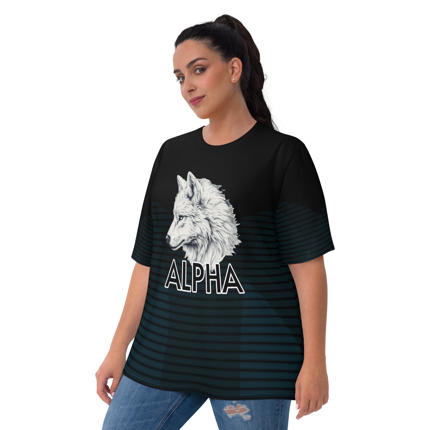 Alpha Wolf - Women's All-Over Print T-shirt