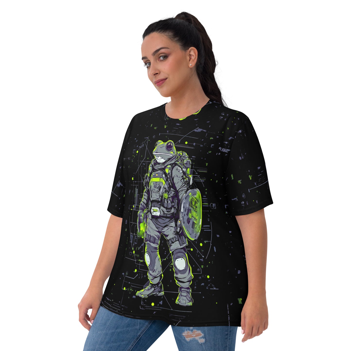 Quantum Croaker - Women's All-Over Print T-shirt