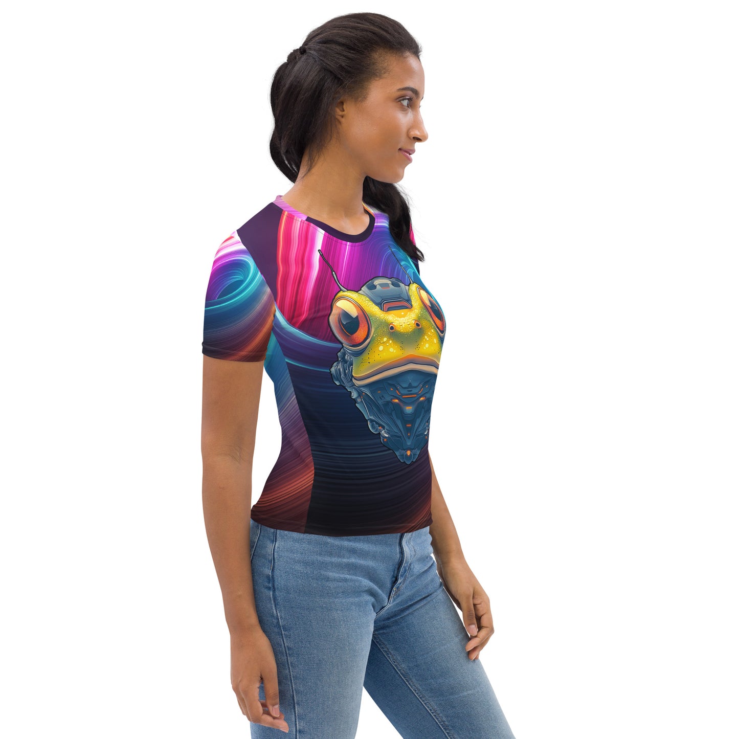 Techno Toad - Women's All-Over Print T-shirt