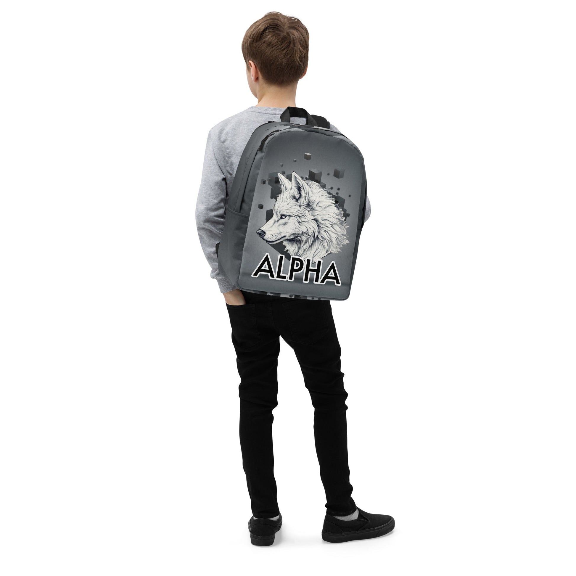 Alpha Wolf - Minimalist Backpack - BBairt