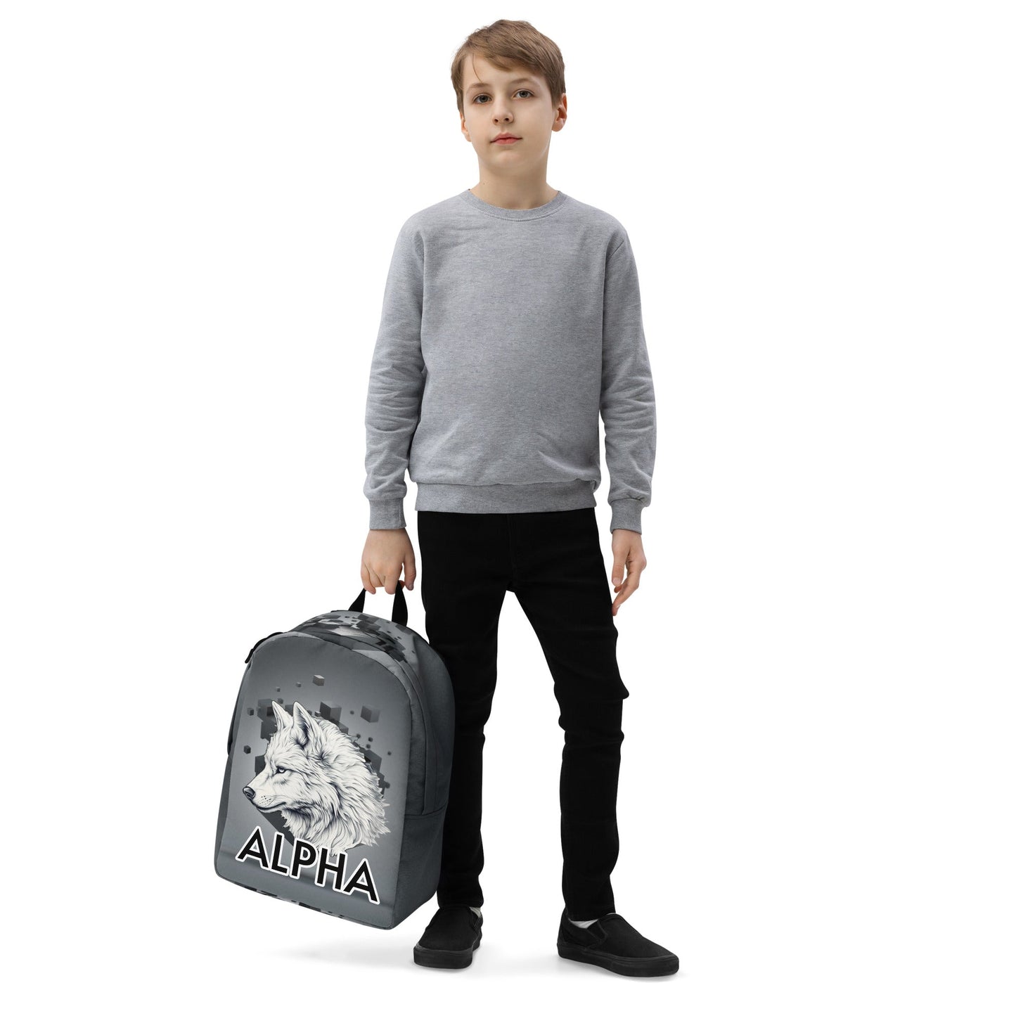 Alpha Wolf - Minimalist Backpack - BBairt
