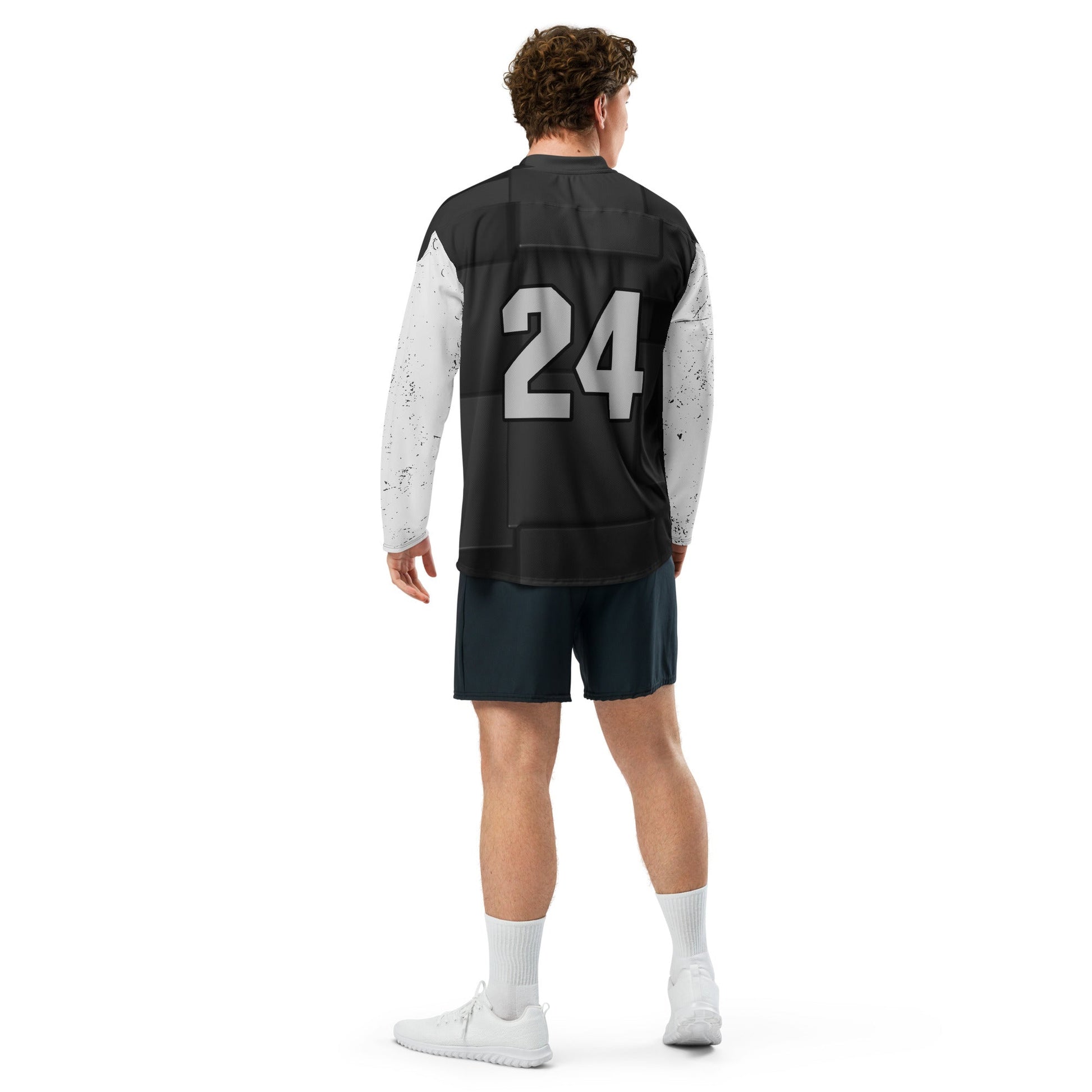 Alpha Wolf - Recycled hockey fan jersey - BBairt