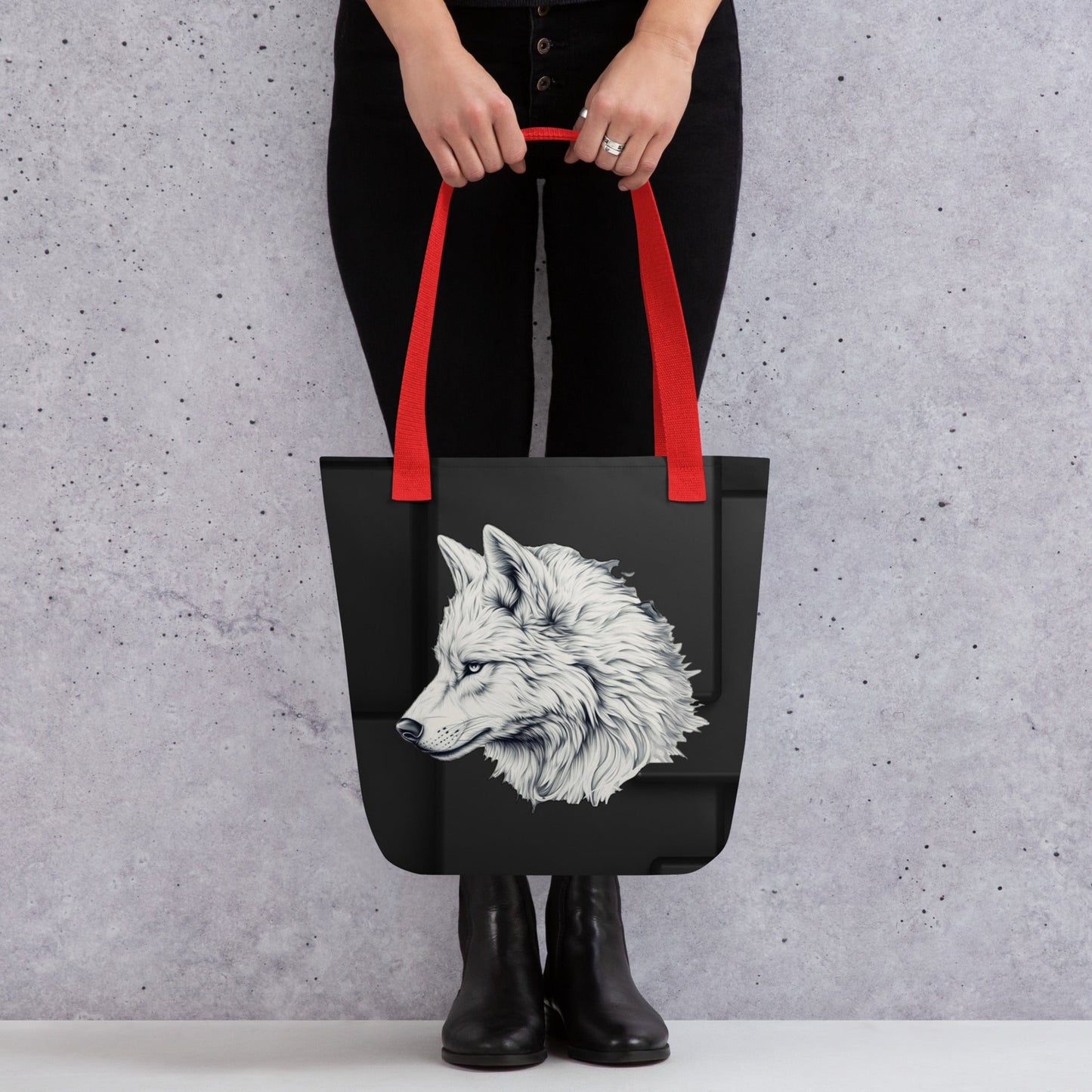 Alpha Wolf - Tote bag - BBairt