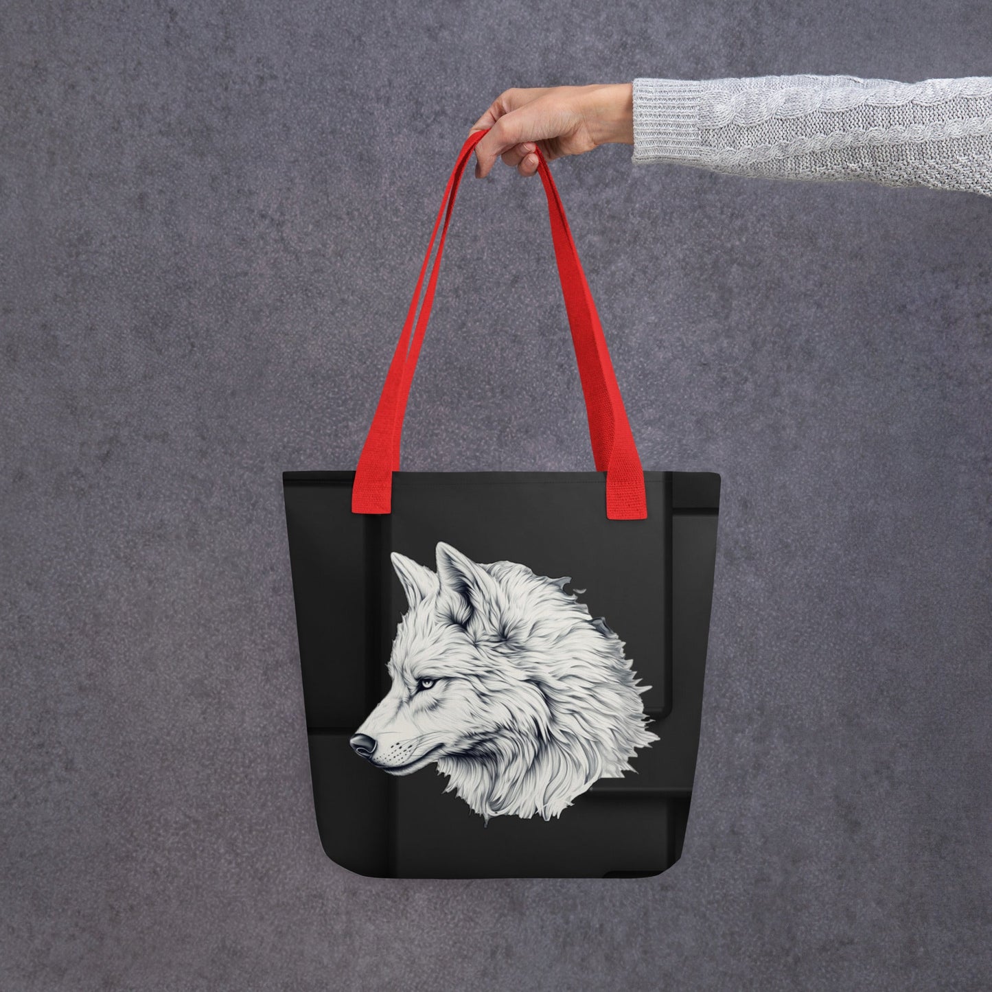 Alpha Wolf - Tote bag - BBairt