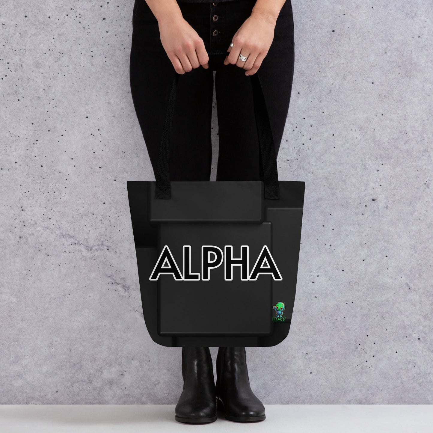 Alpha Wolf - Tote bag - BBairt