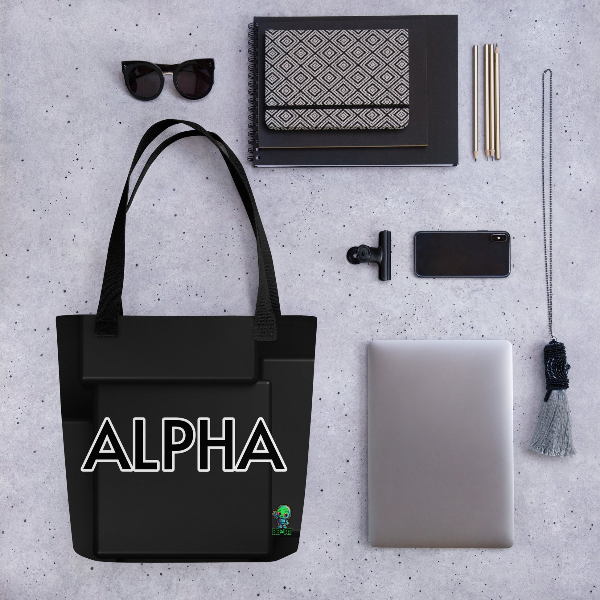 Alpha Wolf - Tote bag - BBairt