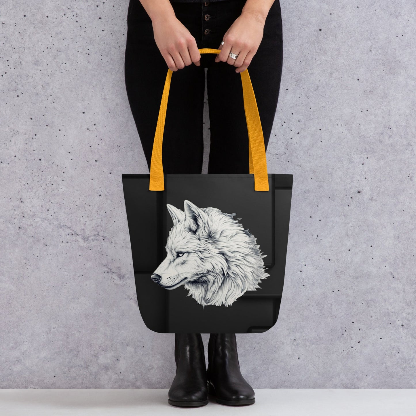Alpha Wolf - Tote bag - BBairt