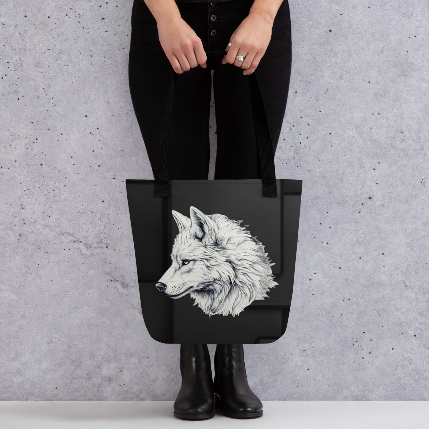 Alpha Wolf - Tote bag - BBairt