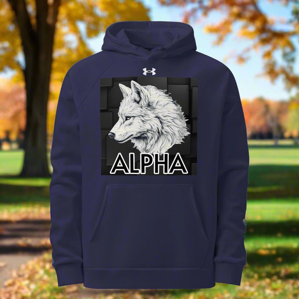 Alpha Wolf - Under Armour® hoodie - BBairt