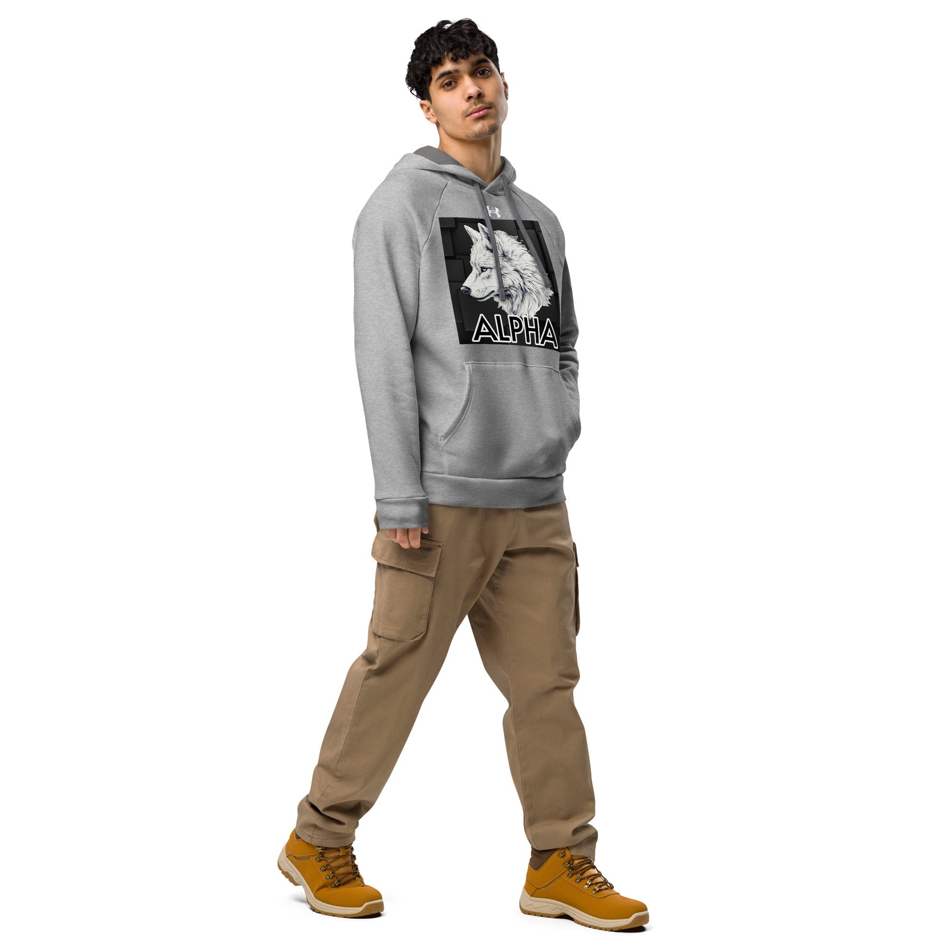Alpha Wolf - Under Armour® hoodie - BBairt