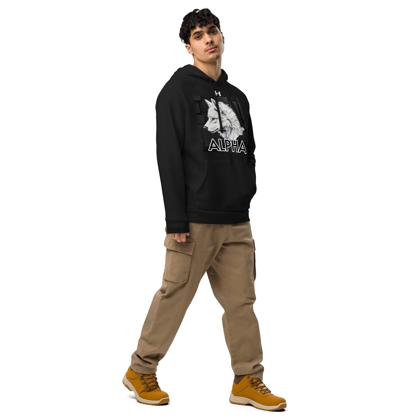 Alpha Wolf - Under Armour® hoodie - BBairt