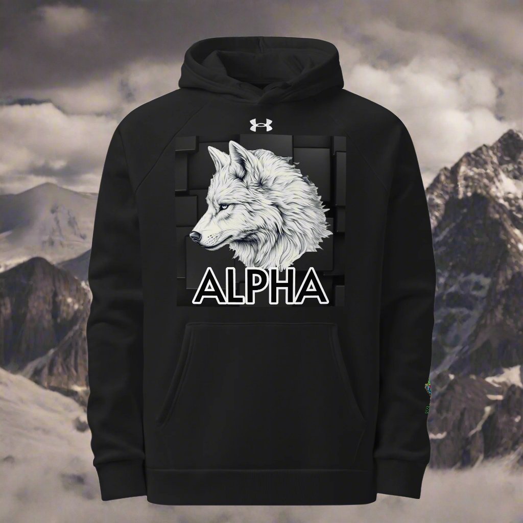 Alpha Wolf - Under Armour® hoodie - BBairt