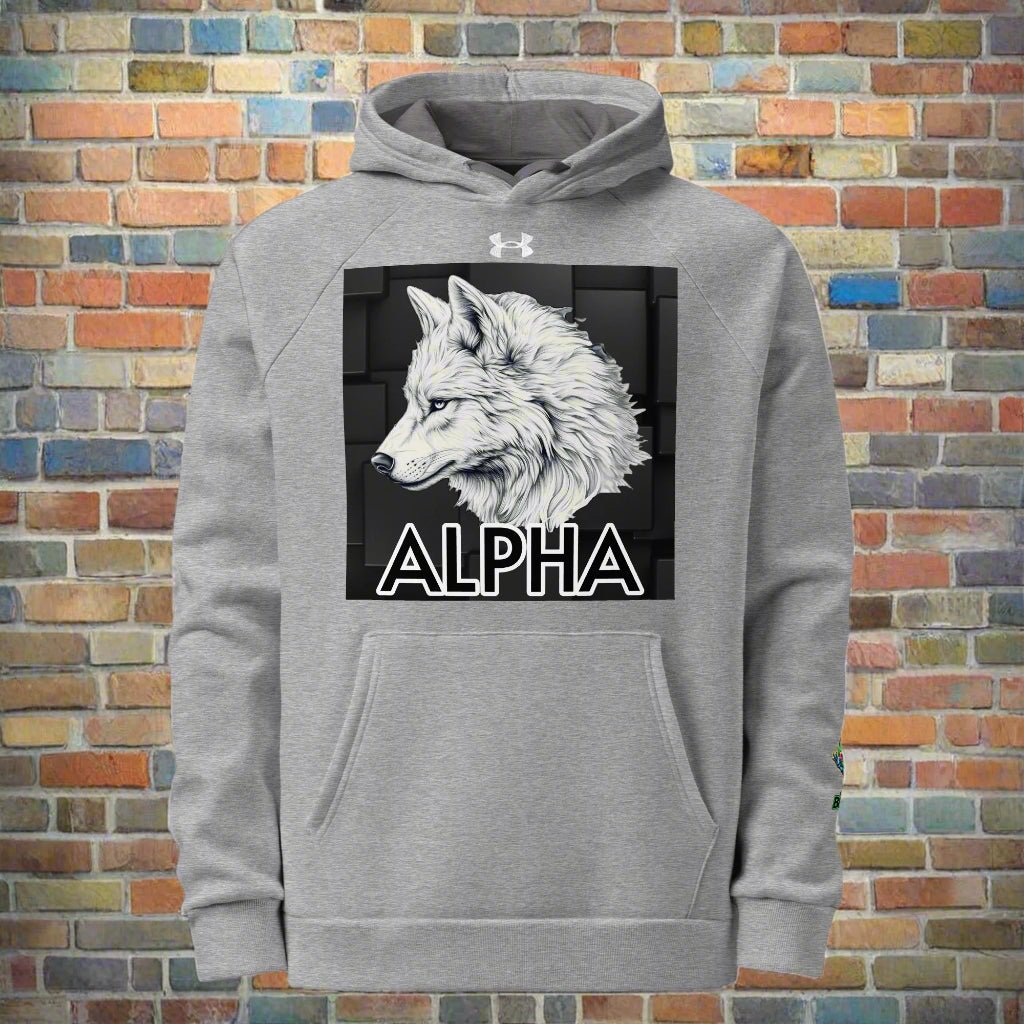 Alpha Wolf - Under Armour® hoodie - BBairt