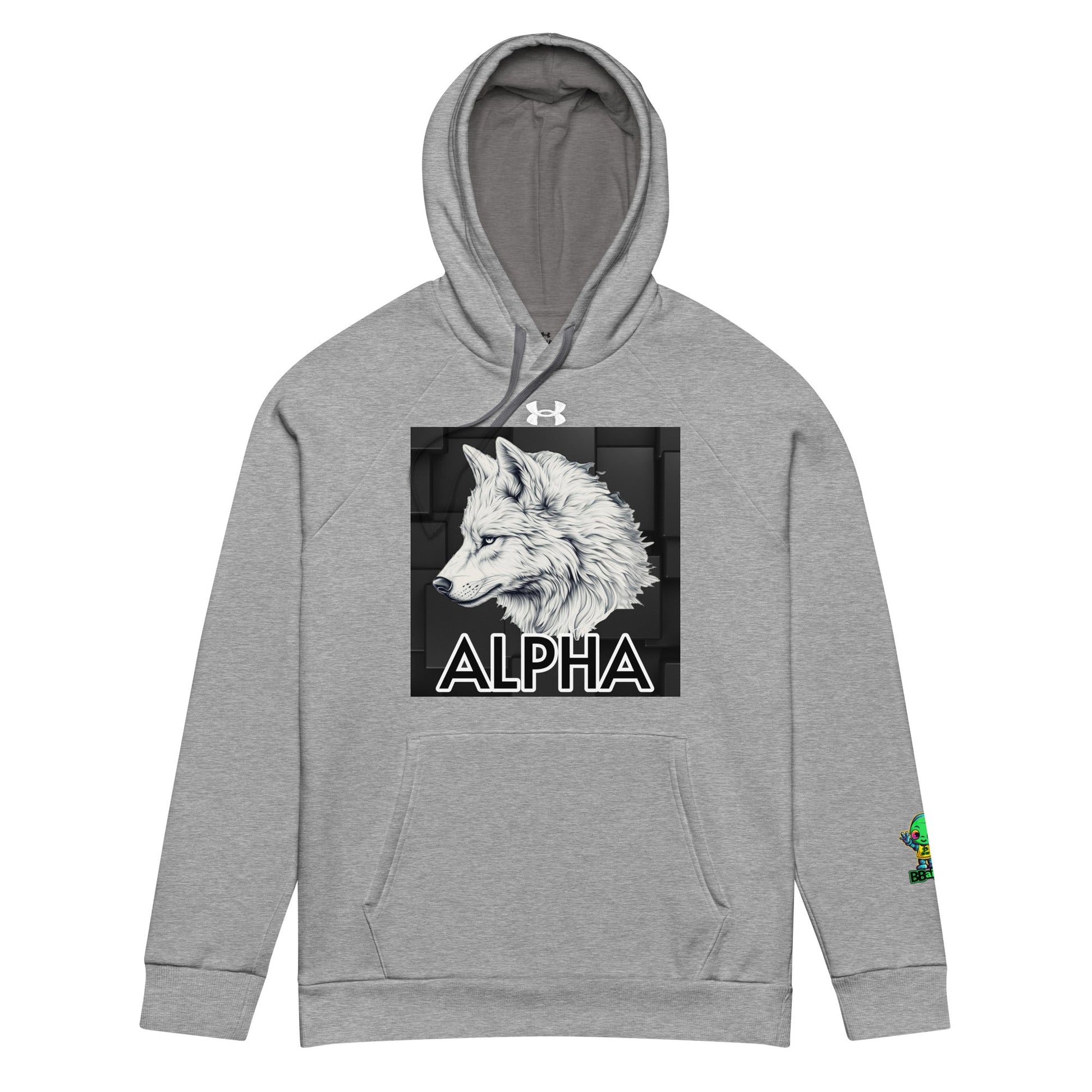Alpha Wolf - Under Armour® hoodie - BBairt