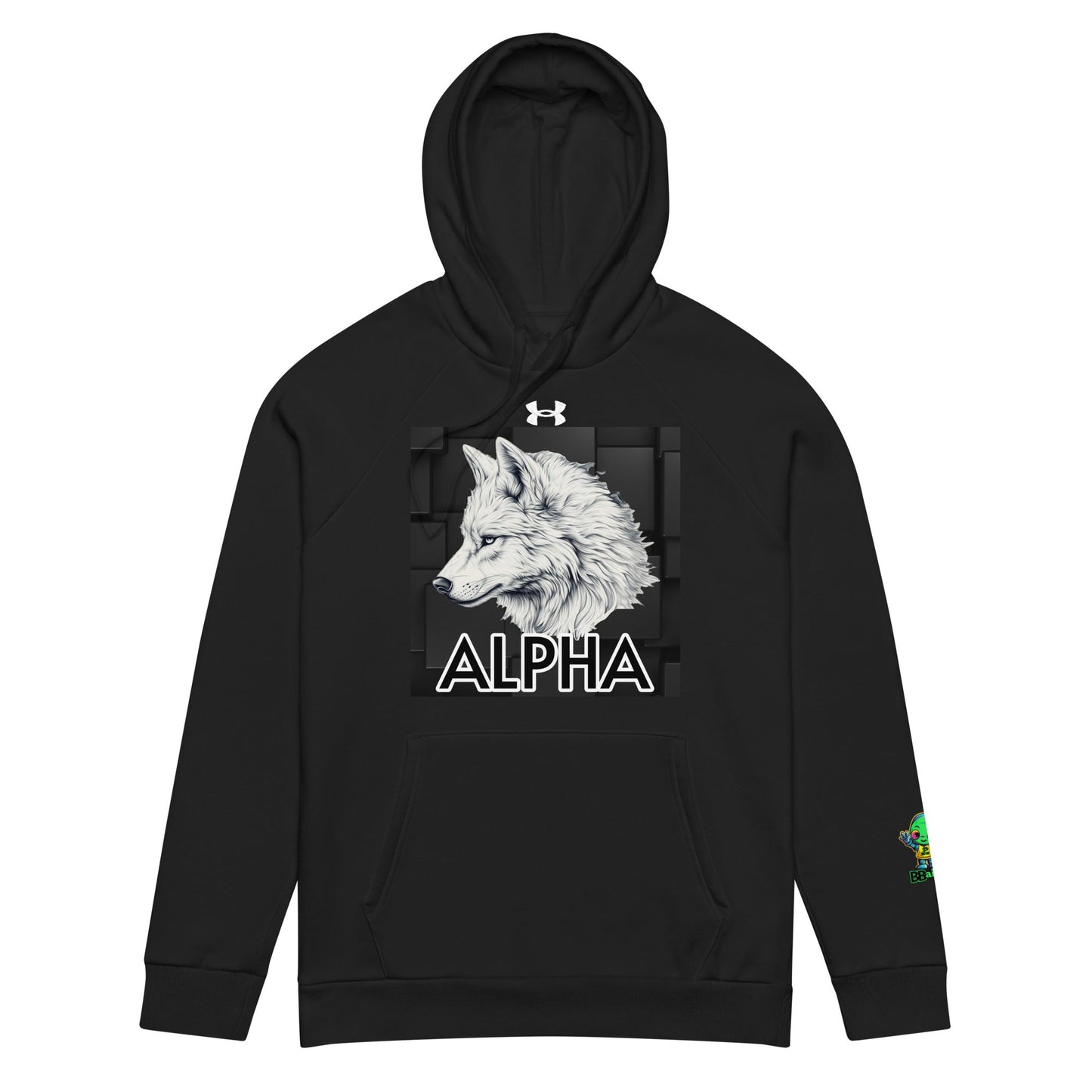 Alpha Wolf - Under Armour® hoodie - BBairt