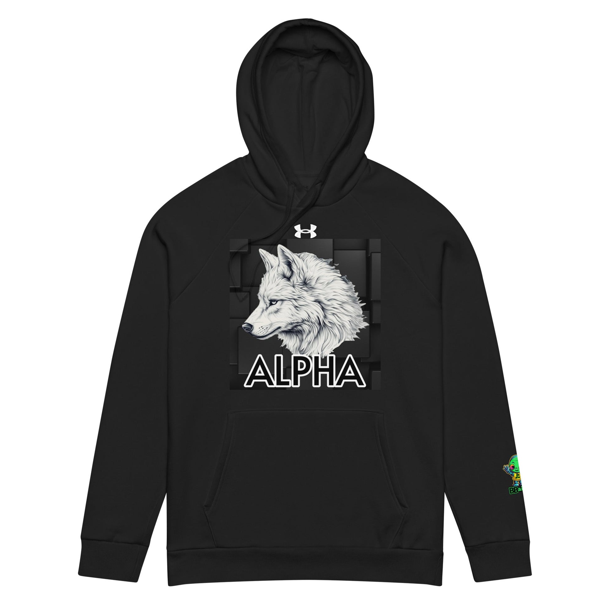 Alpha Wolf - Under Armour® hoodie - BBairt