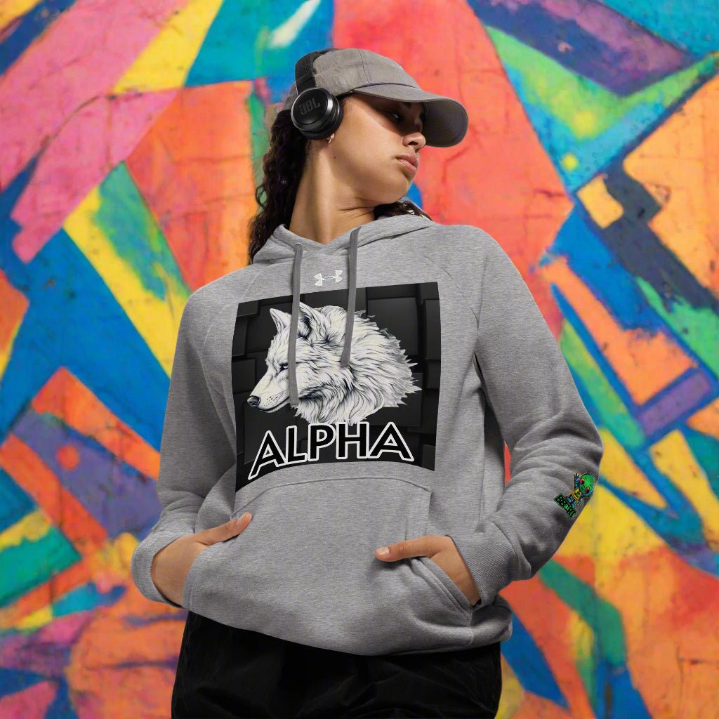 Alpha Wolf - Under Armour® hoodie - BBairt