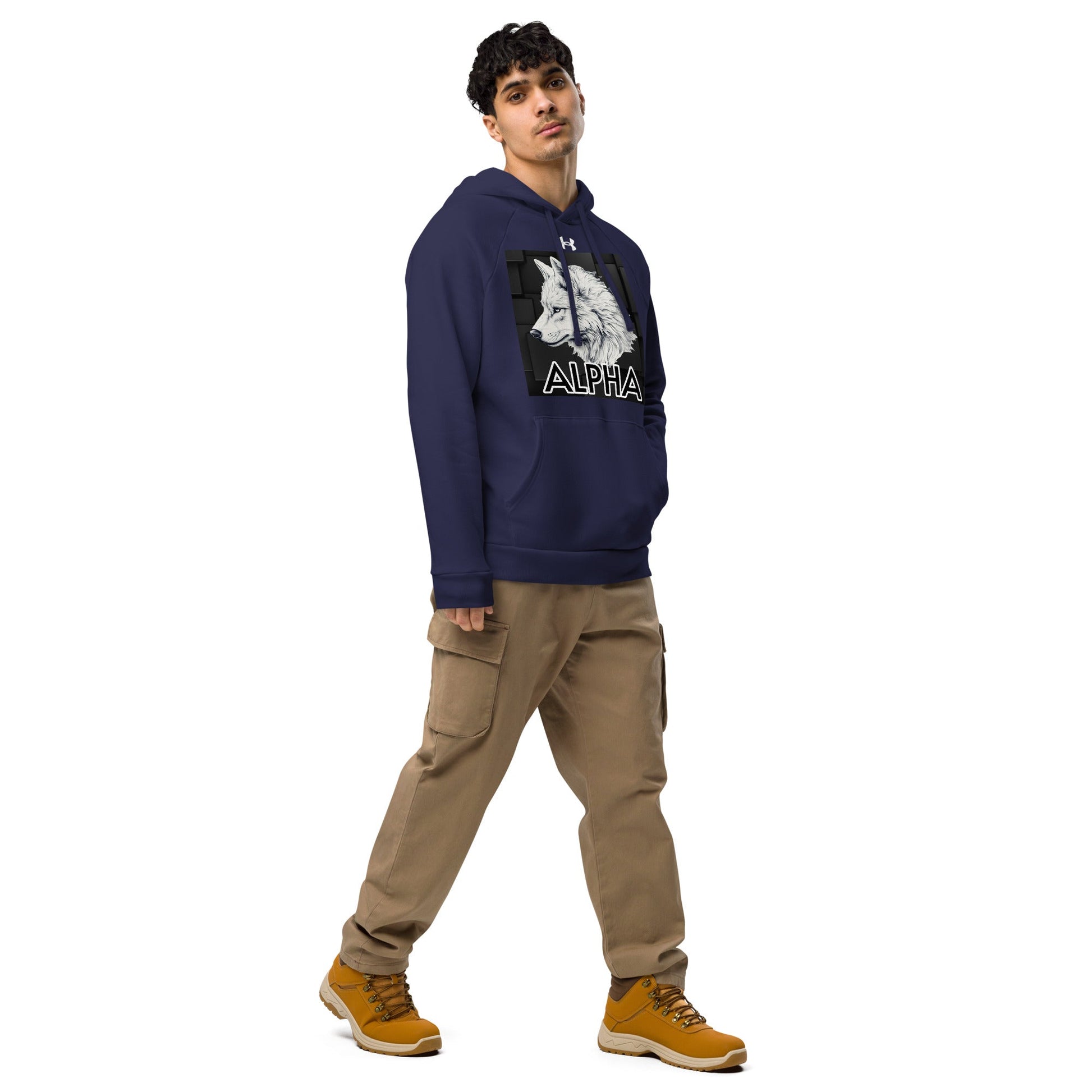 Alpha Wolf - Under Armour® hoodie - BBairt
