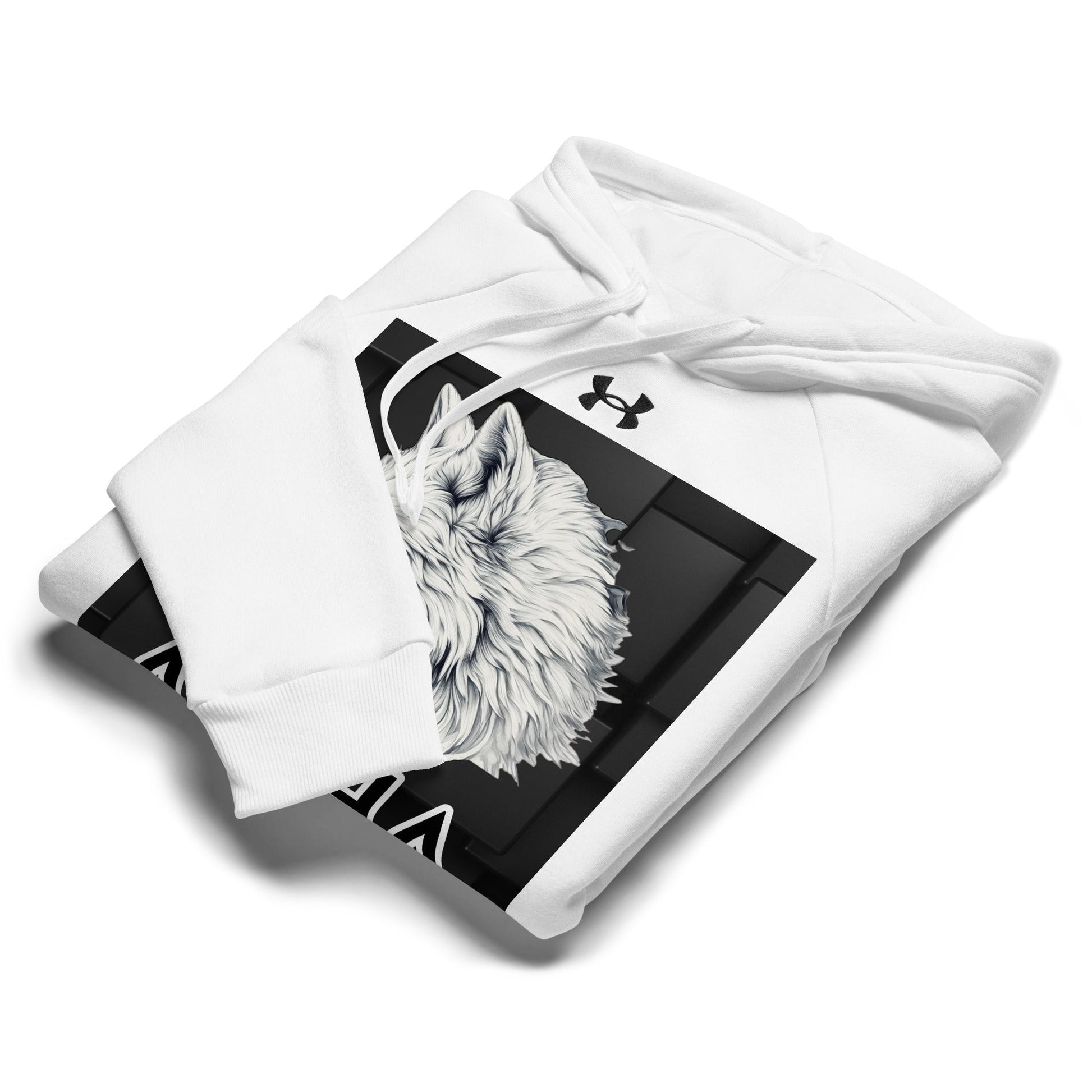 Alpha Wolf - Under Armour® hoodie - BBairt