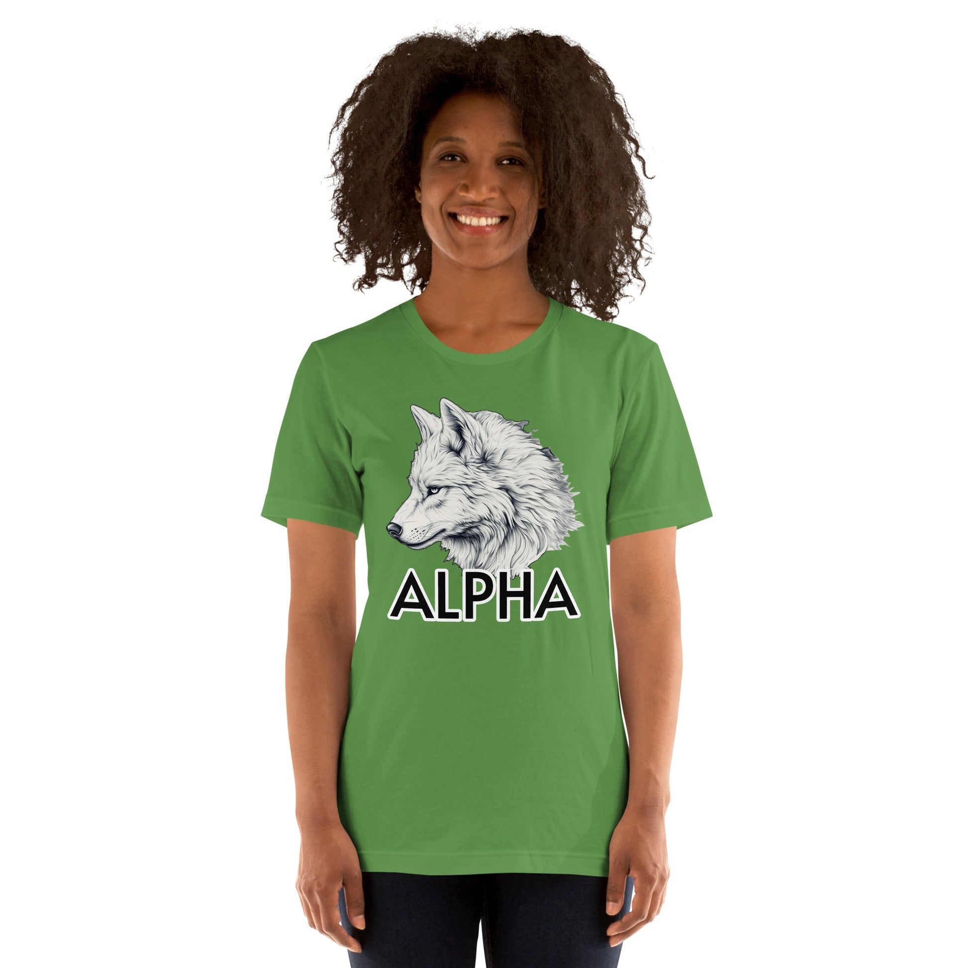 Alpha Wolf - Unisex t-shirt - BBairt