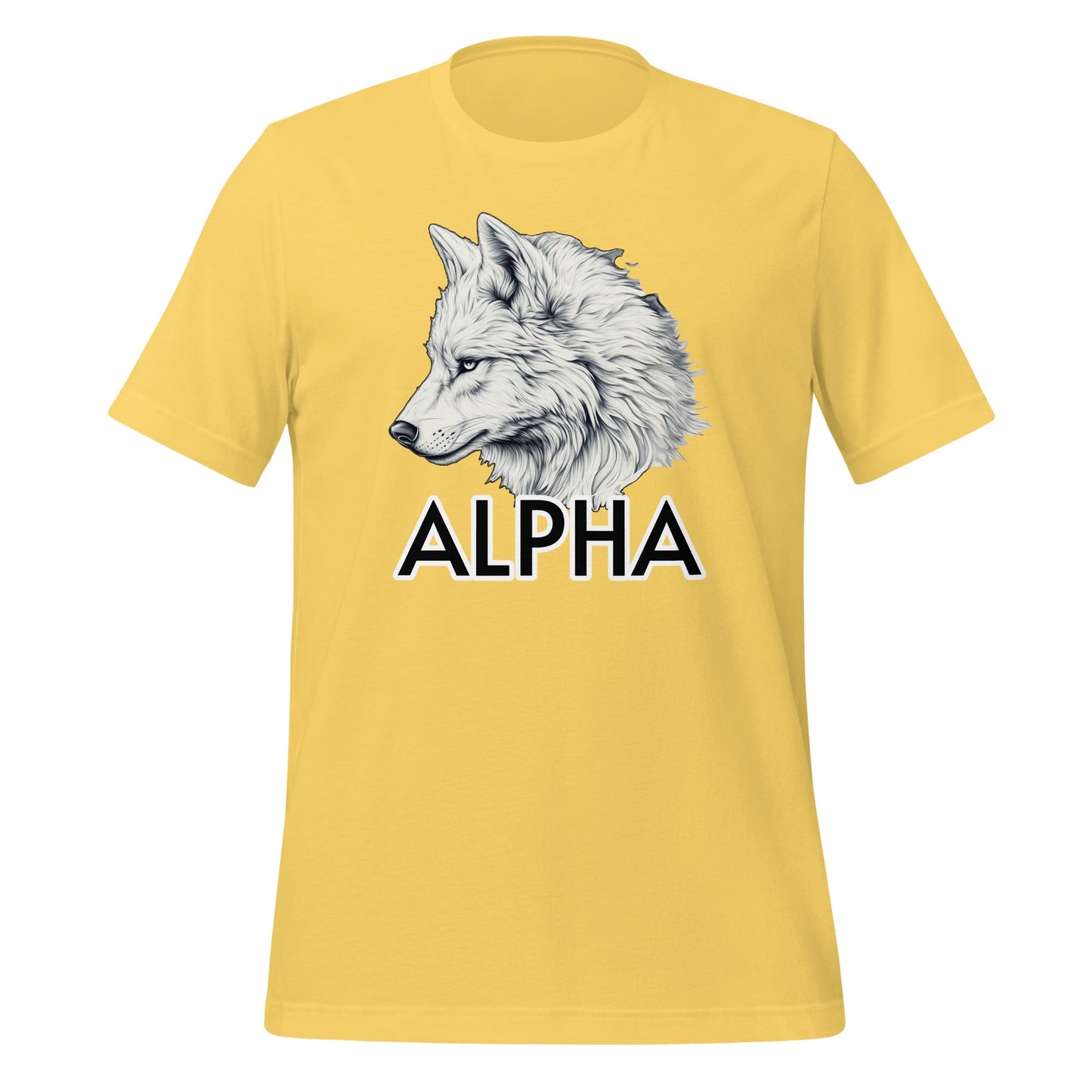 Alpha Wolf - Unisex t-shirt - BBairt