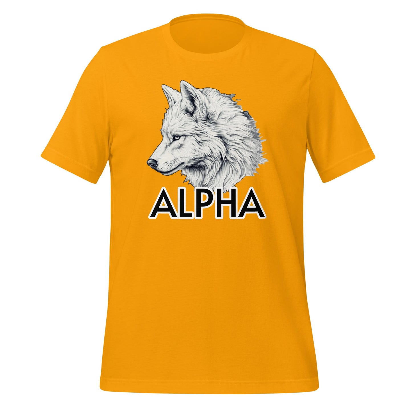 Alpha Wolf - Unisex t-shirt - BBairt