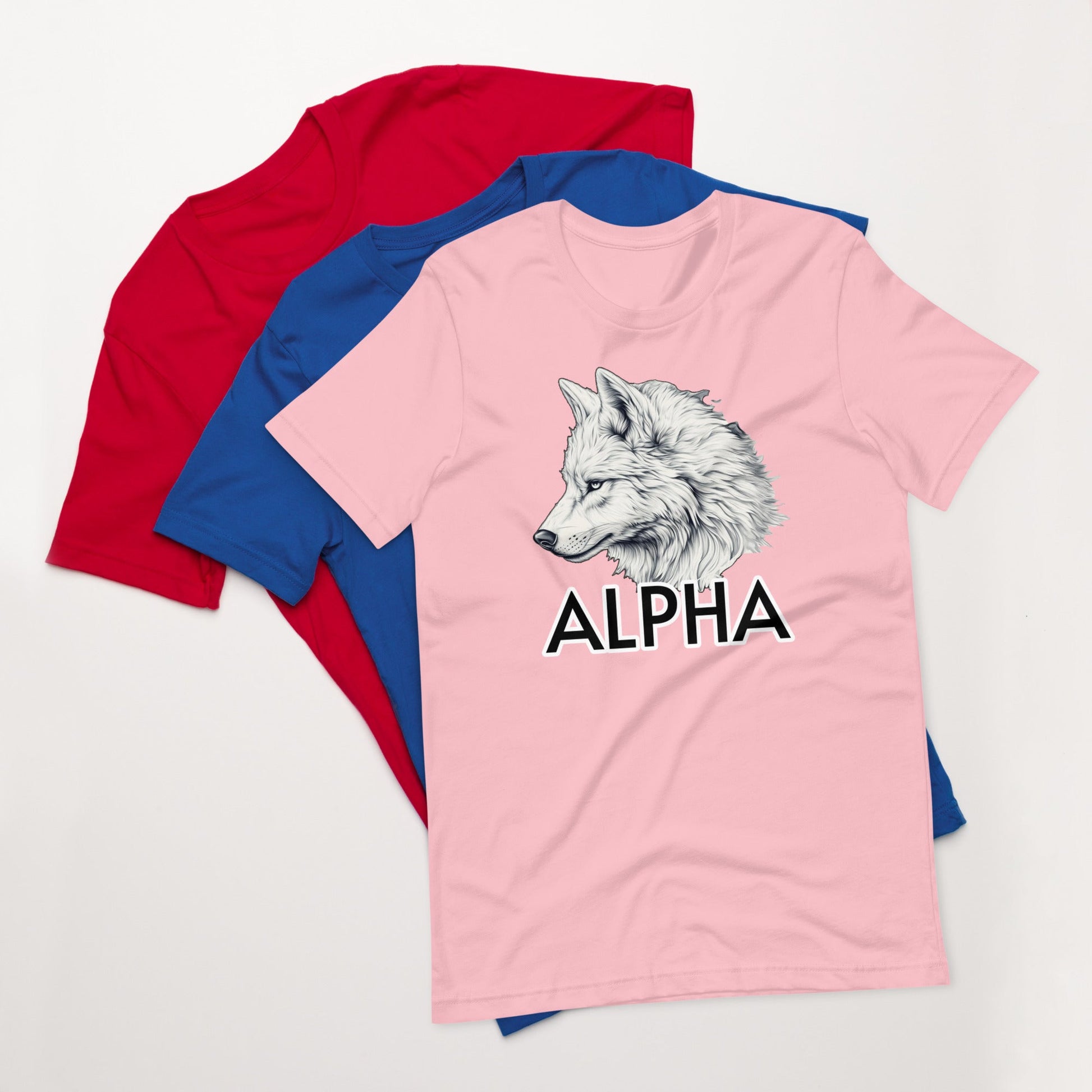 Alpha Wolf - Unisex t-shirt - BBairt