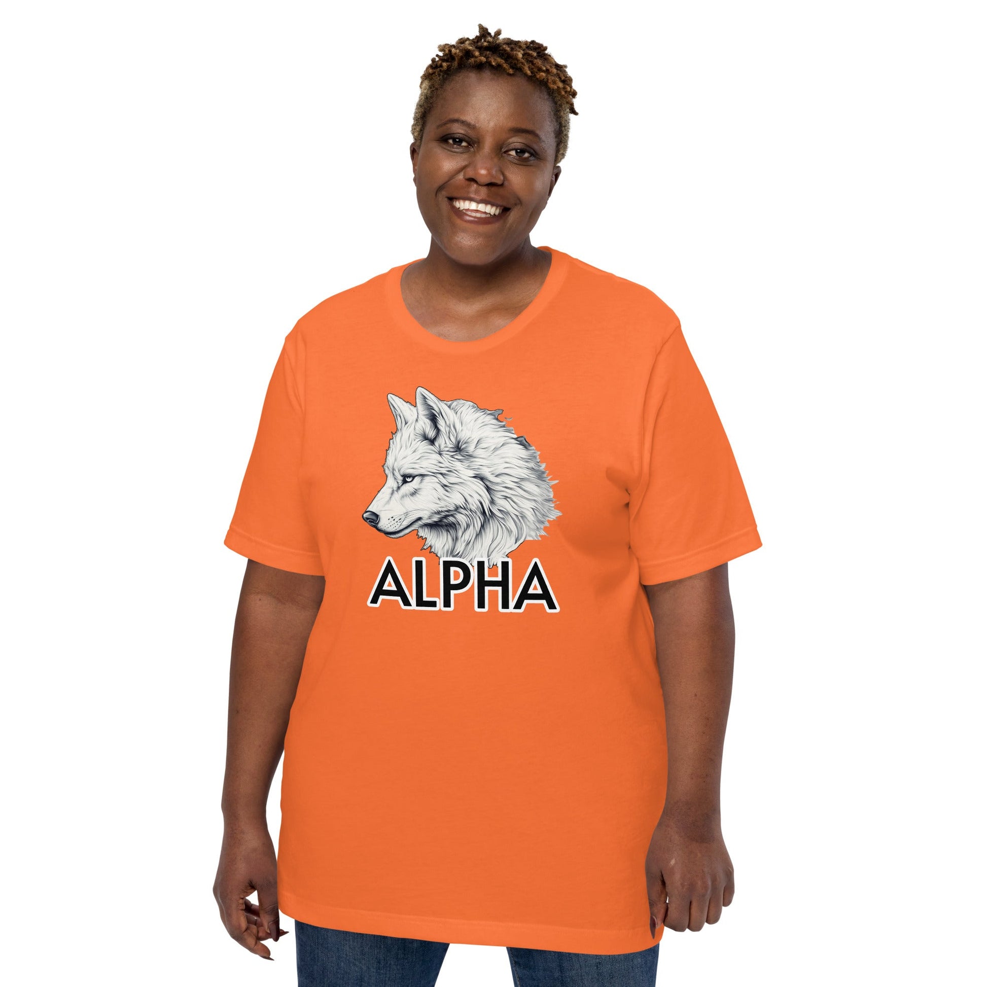 Alpha Wolf - Unisex t-shirt - BBairt