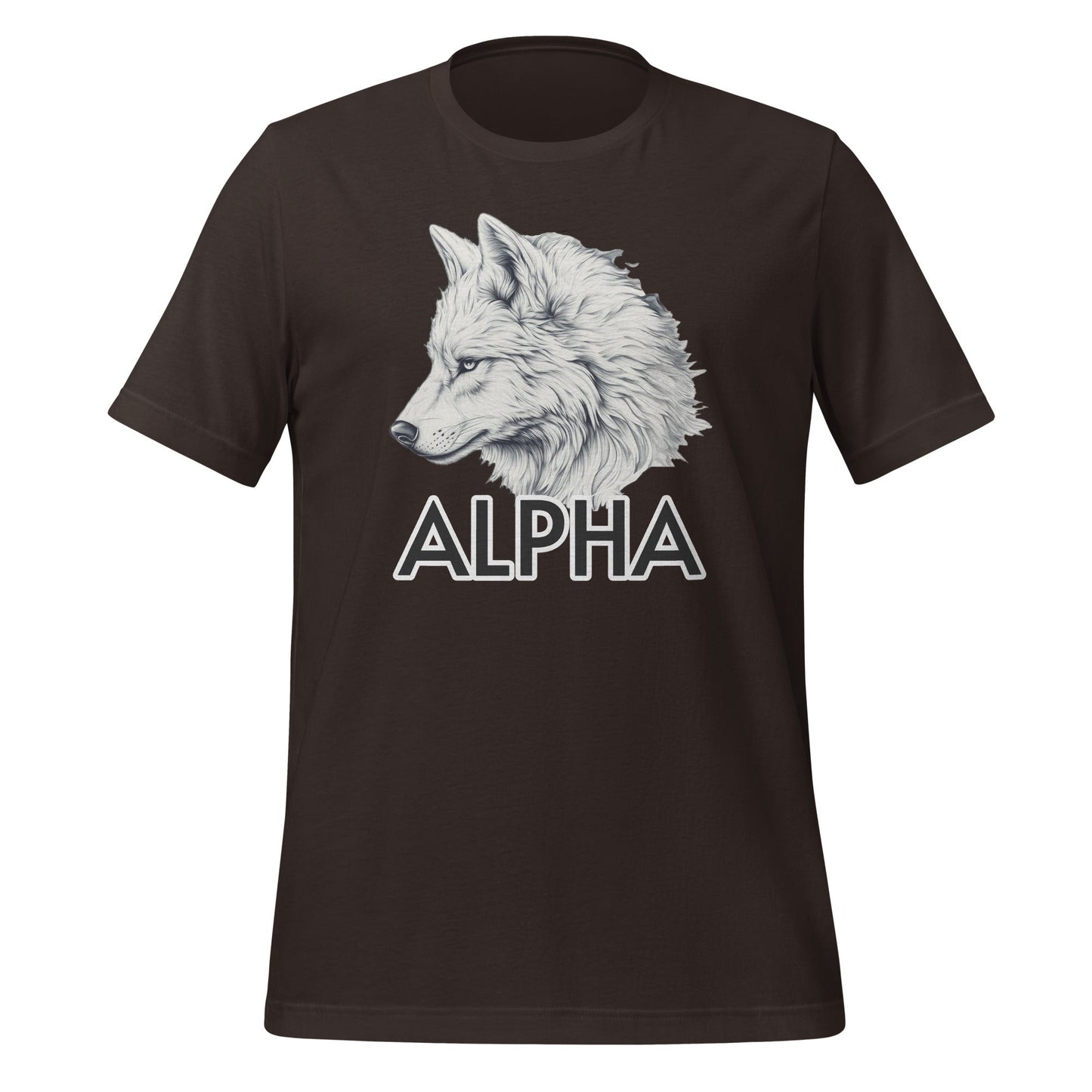 Alpha Wolf - Unisex t-shirt - BBairt